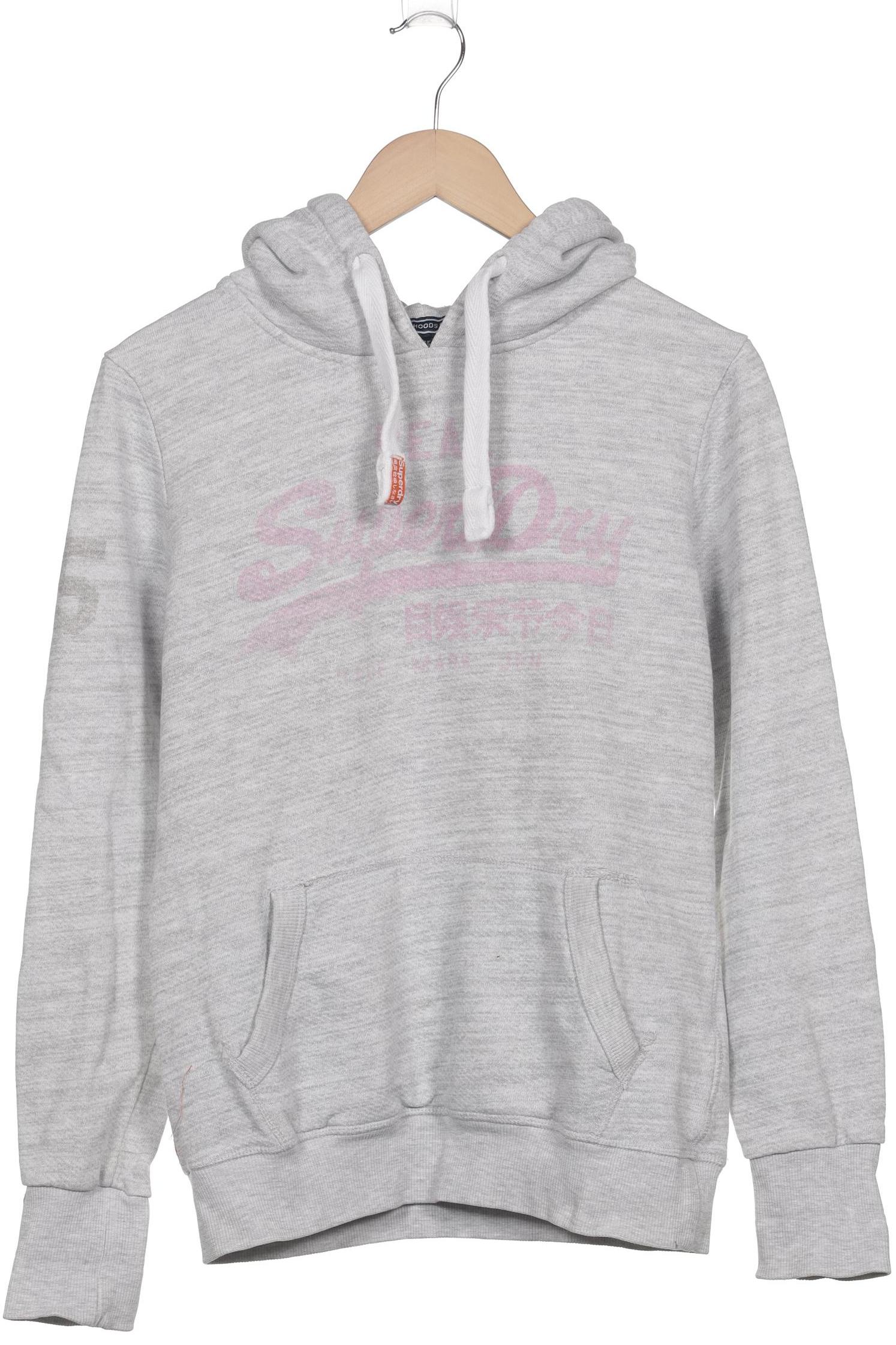 

Superdry Damen Kapuzenpullover, grau, Gr. 38