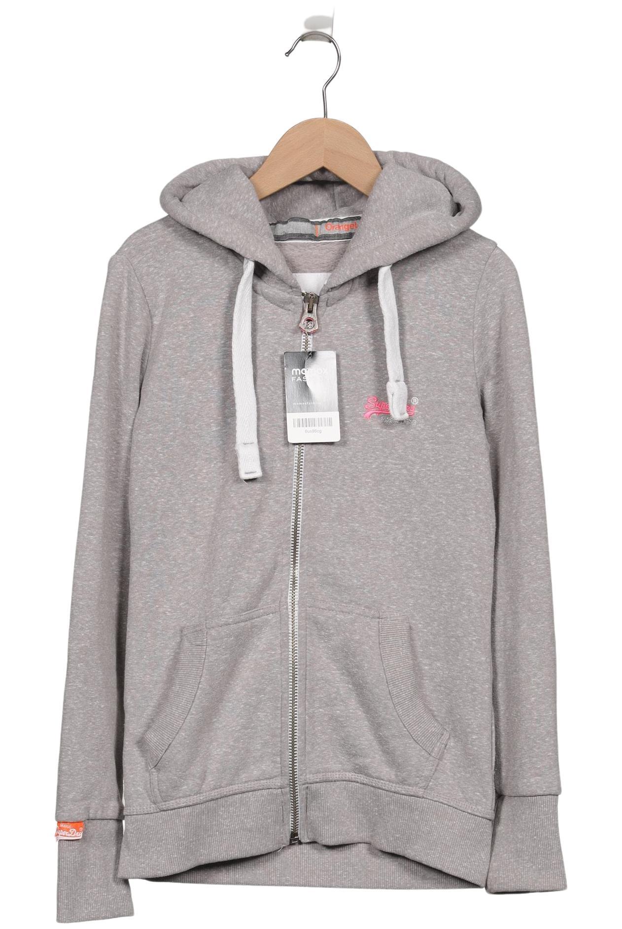 

Superdry Damen Kapuzenpullover, grau, Gr. 36