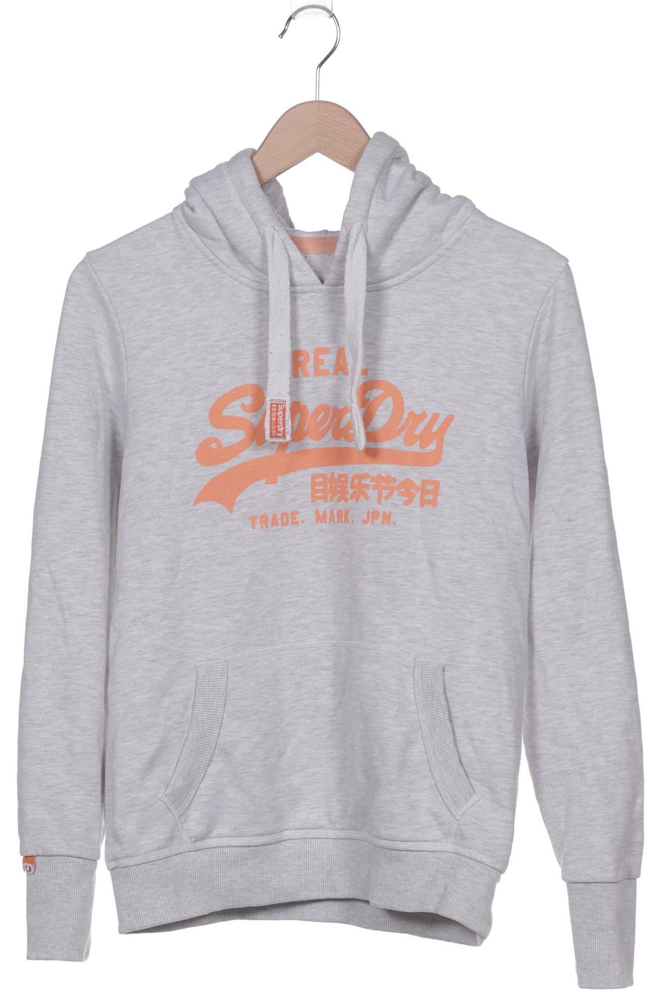 

Superdry Damen Kapuzenpullover, grau, Gr. 42