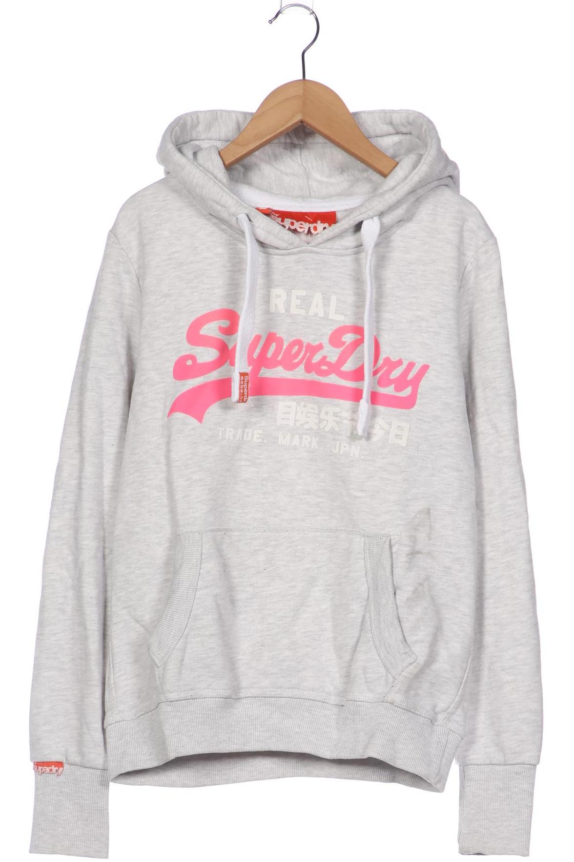 

Superdry Damen Kapuzenpullover, grau, Gr. 42