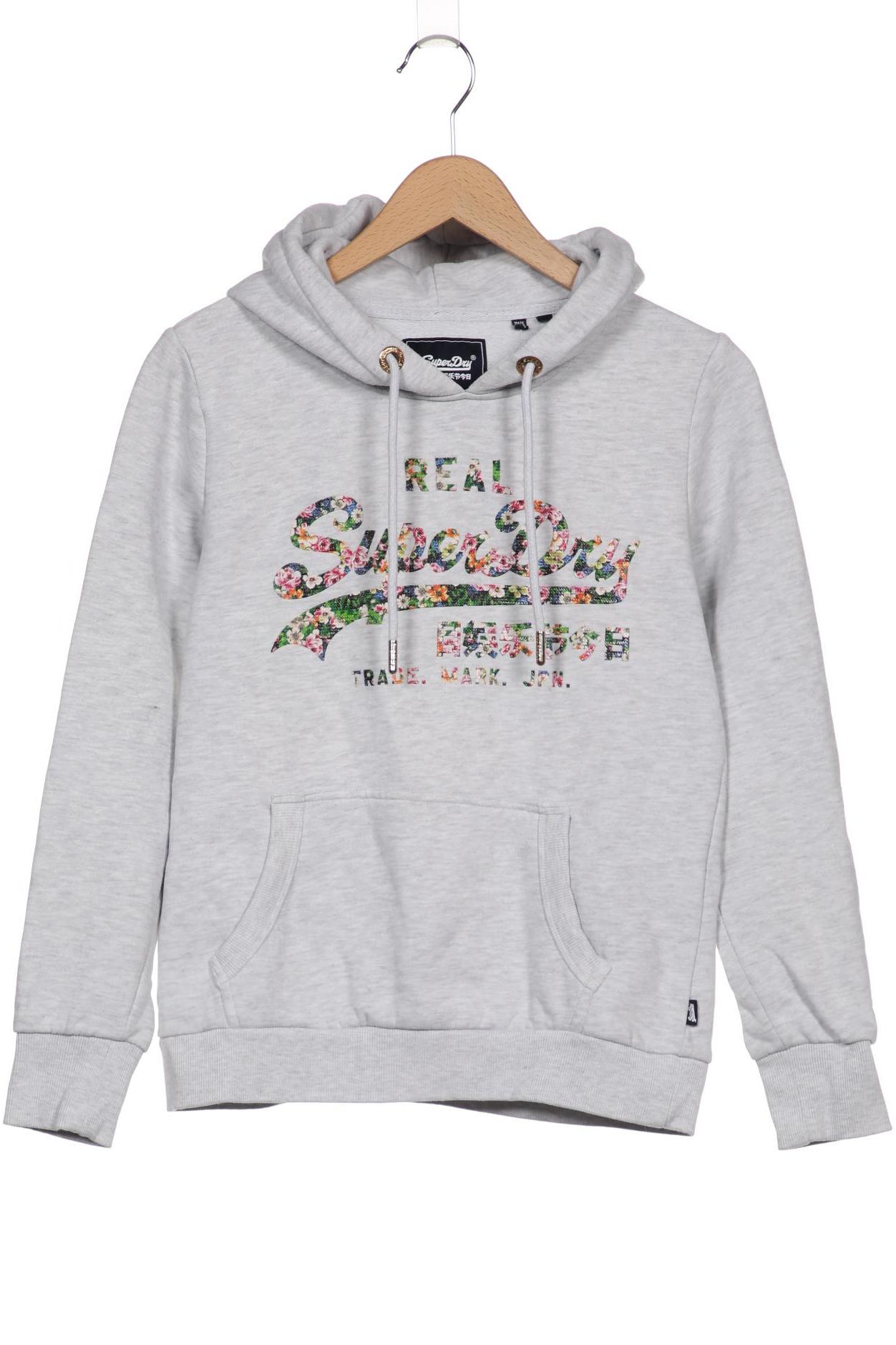 

Superdry Damen Kapuzenpullover, grau