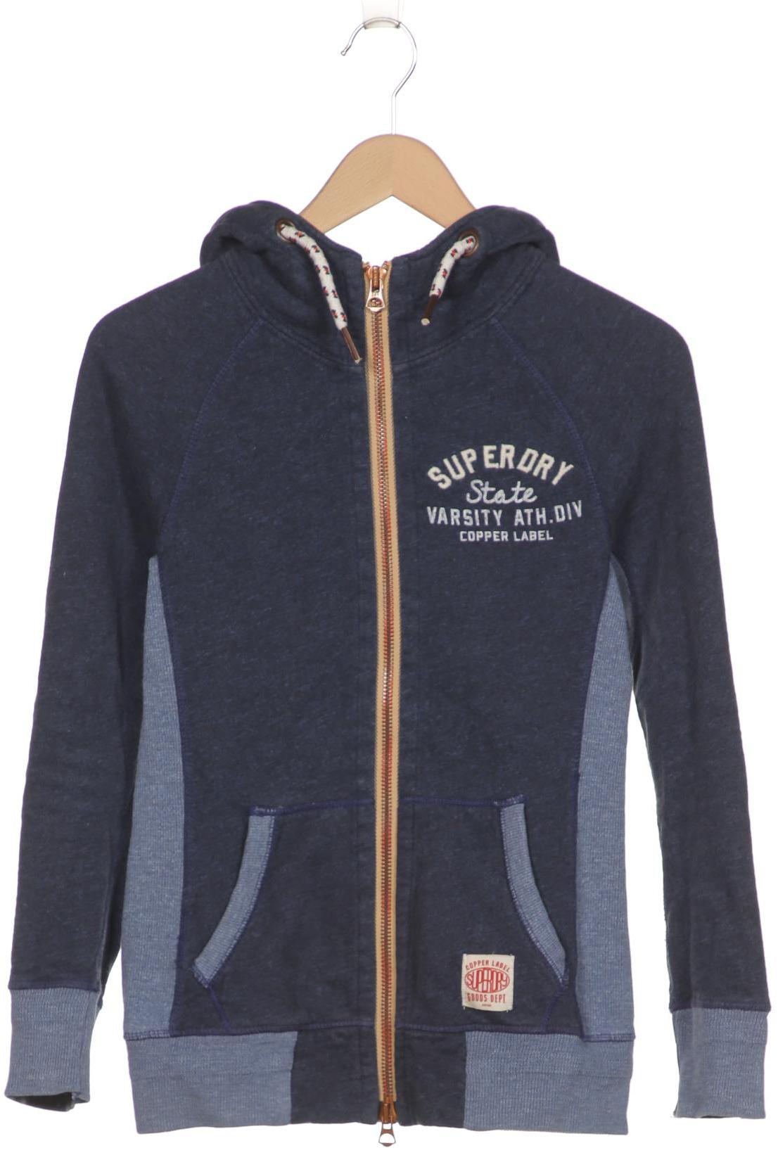 

Superdry Damen Kapuzenpullover, blau