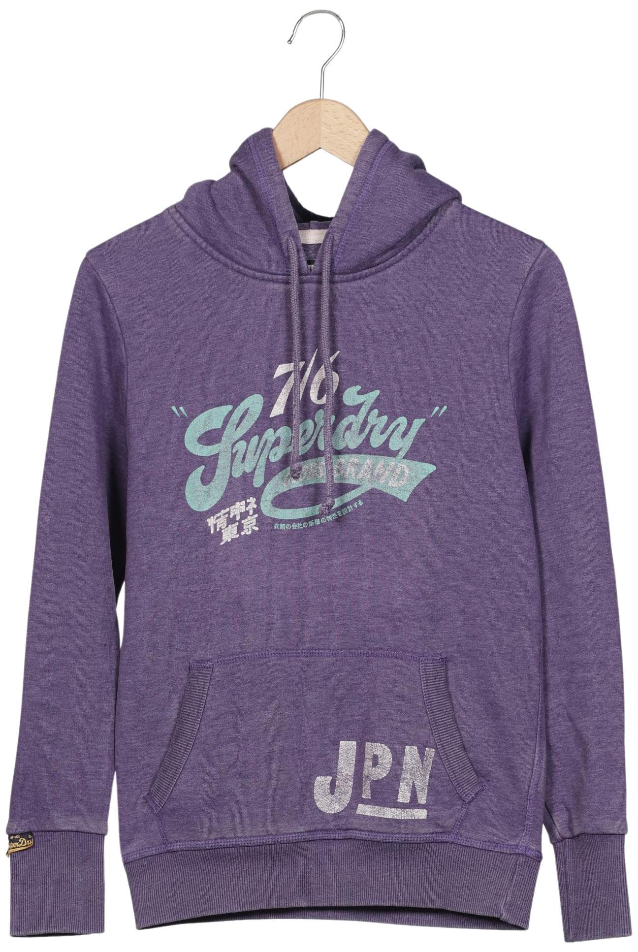 

Superdry Damen Kapuzenpullover, flieder, Gr. 38