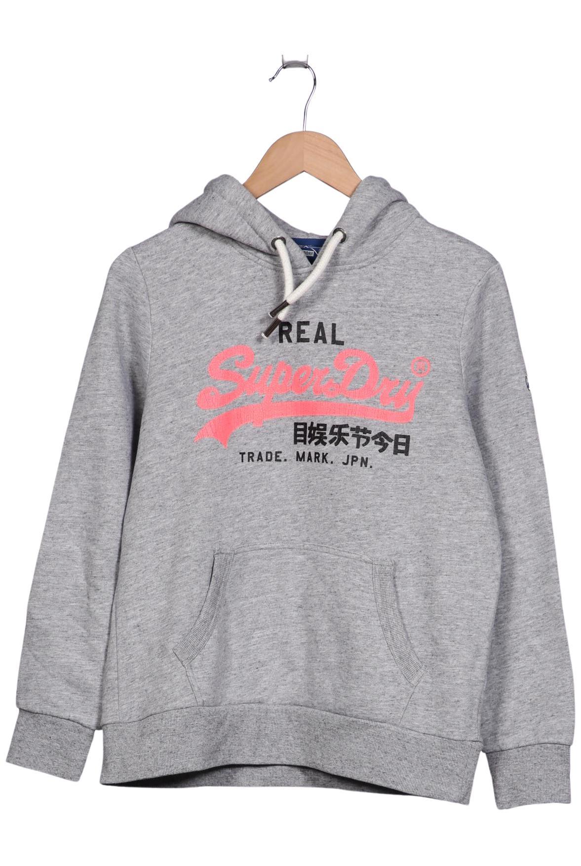 

Superdry Damen Kapuzenpullover, grau, Gr. 40