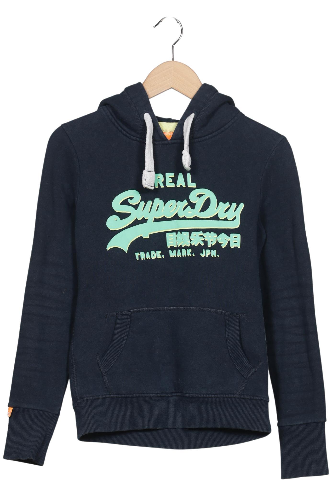 

Superdry Damen Kapuzenpullover, marineblau, Gr. 32