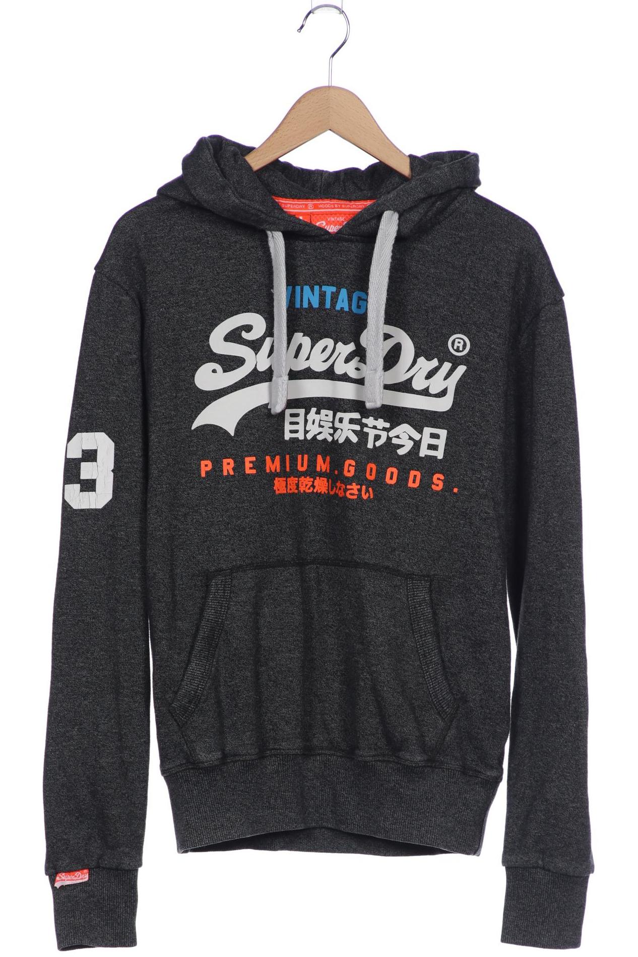 

Superdry Damen Kapuzenpullover, grau, Gr. 42