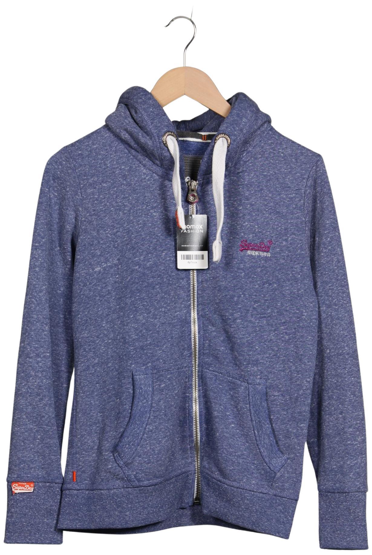 

Superdry Damen Kapuzenpullover, blau, Gr. 42