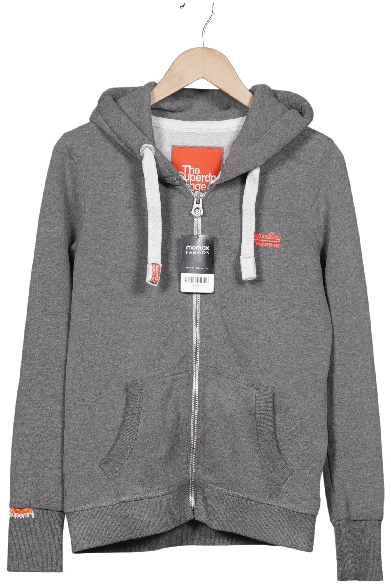

Superdry Damen Kapuzenpullover, grau, Gr. 42