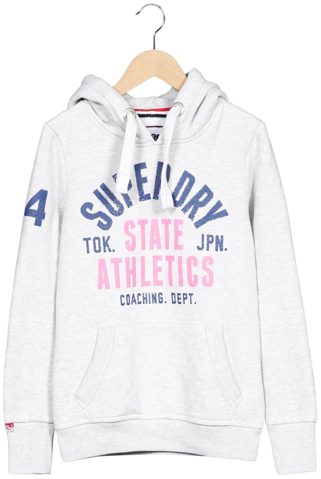 

Superdry Damen Kapuzenpullover, grau, Gr. 36