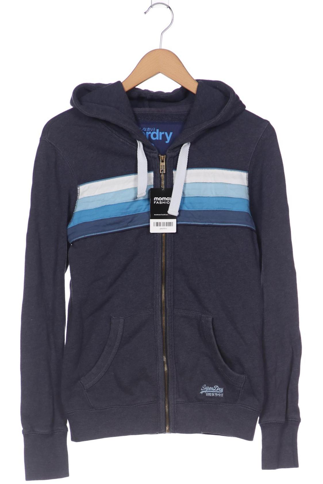 

Superdry Damen Kapuzenpullover, blau, Gr. 38