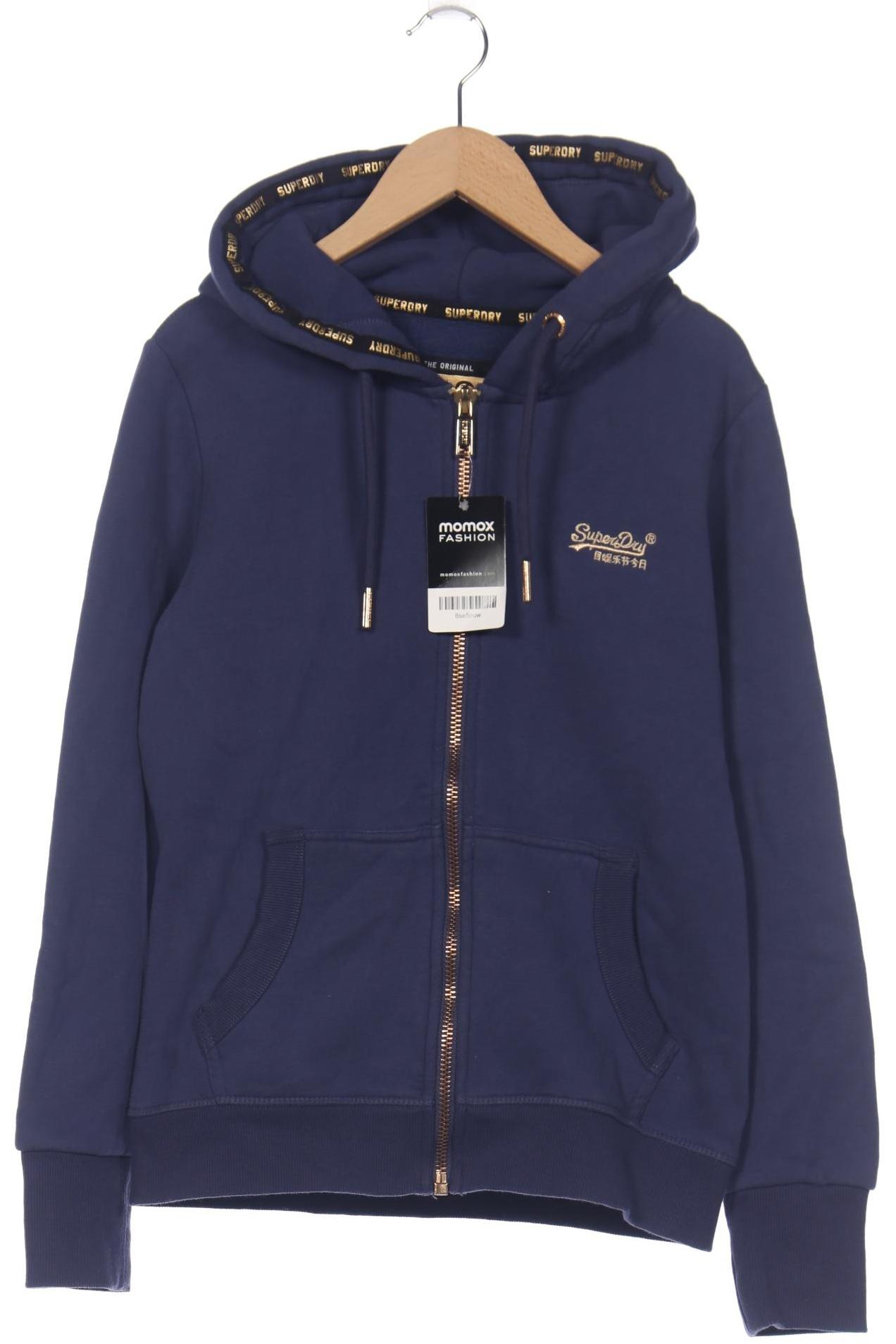 

Superdry Damen Kapuzenpullover, blau, Gr. 40