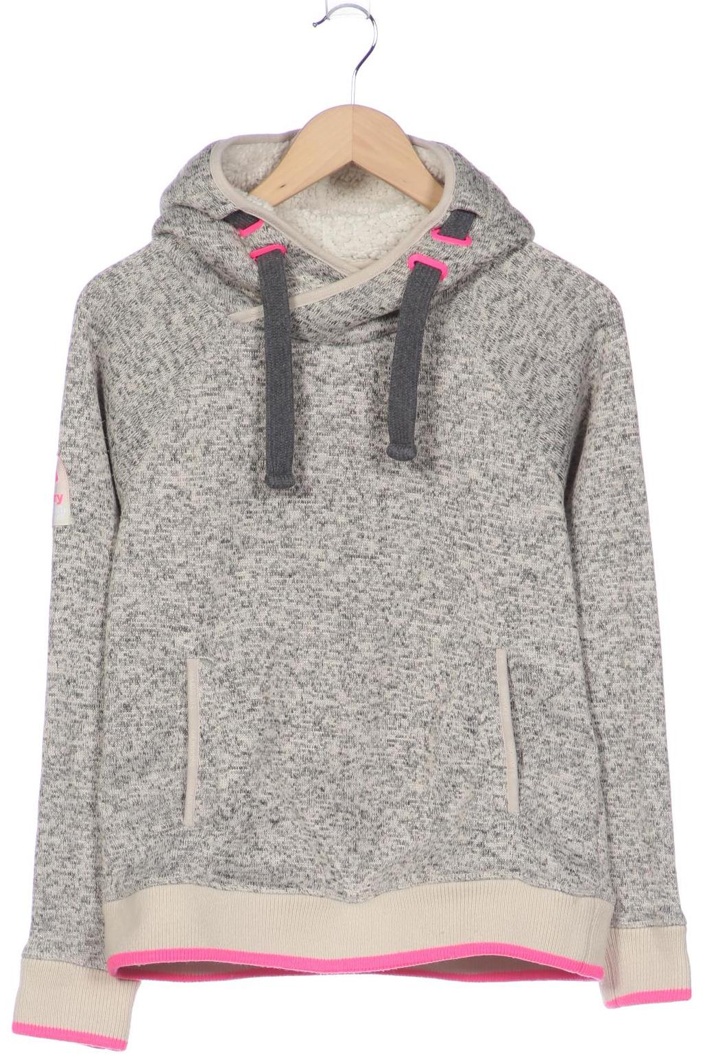 

Superdry Damen Kapuzenpullover, grau