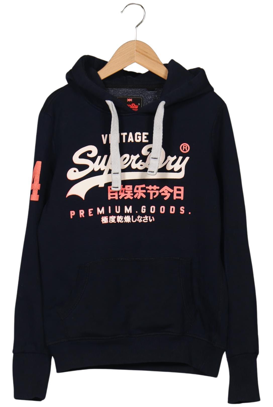 

Superdry Damen Kapuzenpullover, marineblau, Gr. 38