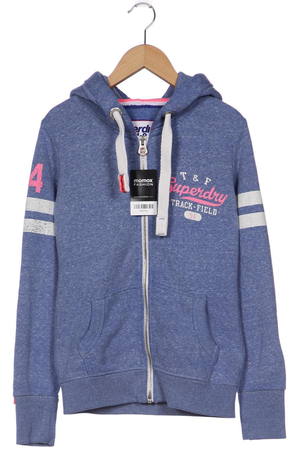 

Superdry Damen Kapuzenpullover, blau