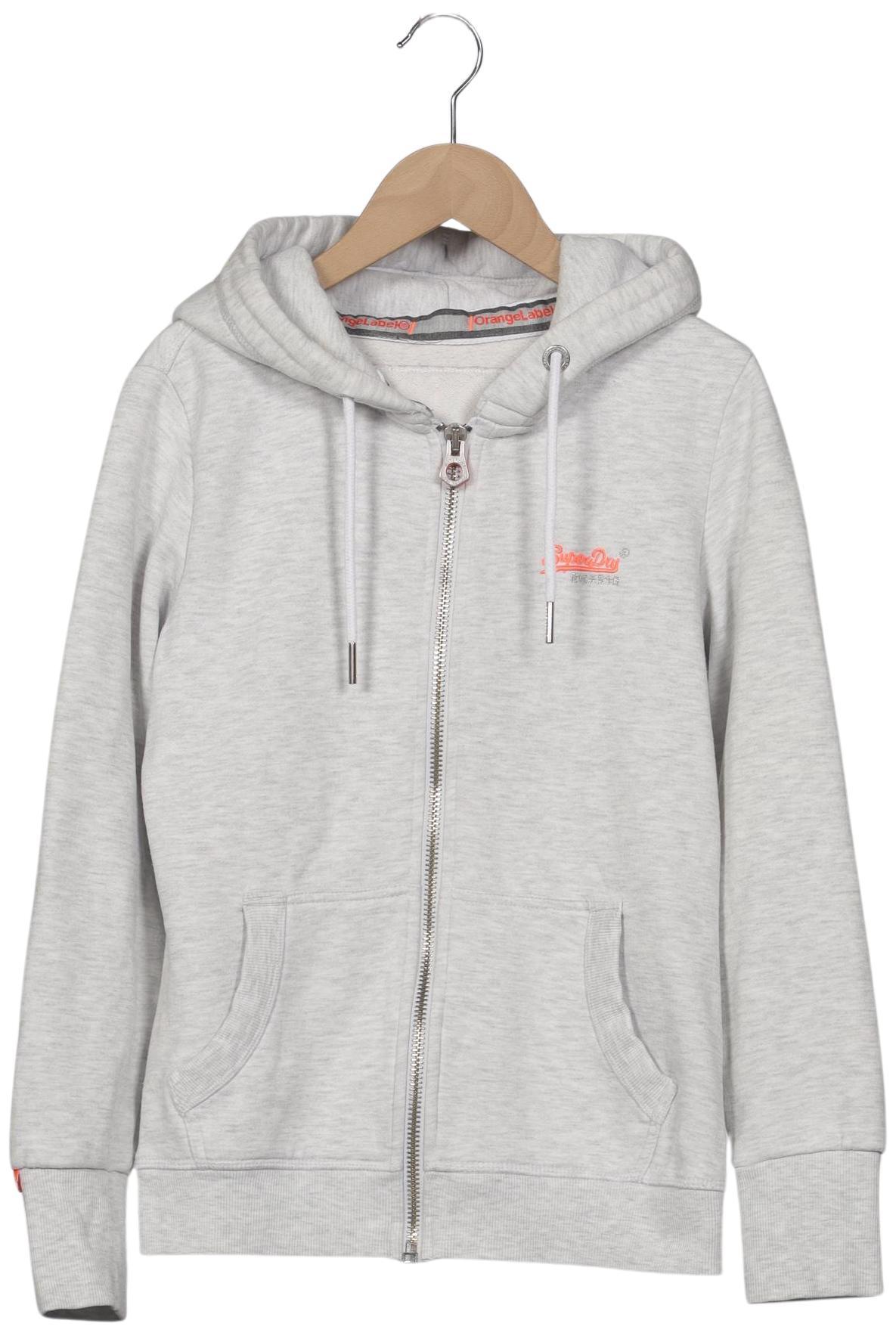 

Superdry Damen Kapuzenpullover, grau, Gr. 40