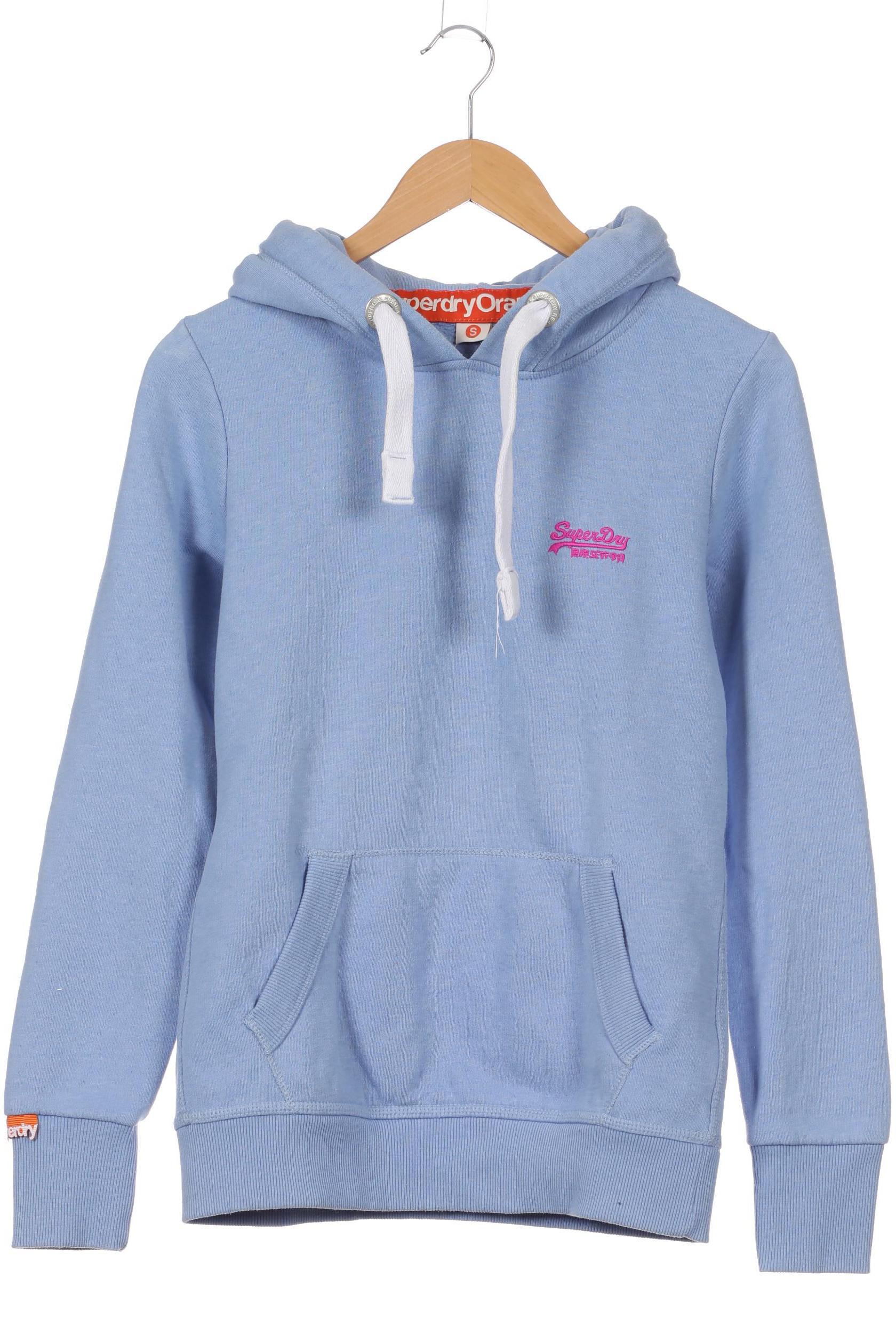 

Superdry Damen Kapuzenpullover, blau, Gr.