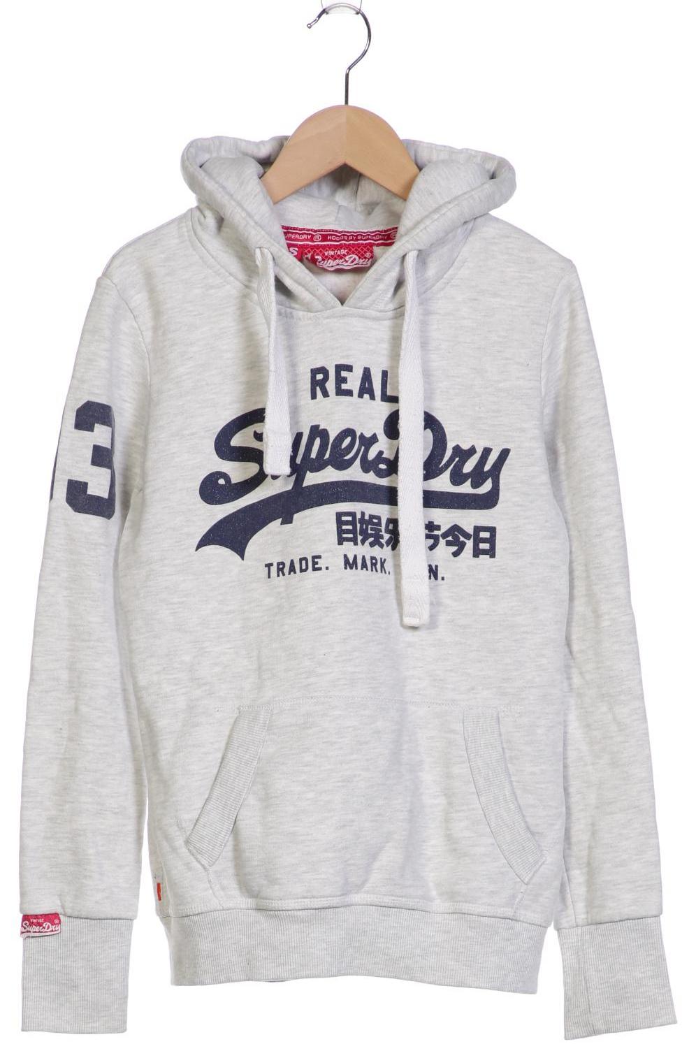 

Superdry Damen Kapuzenpullover, grau, Gr. 36