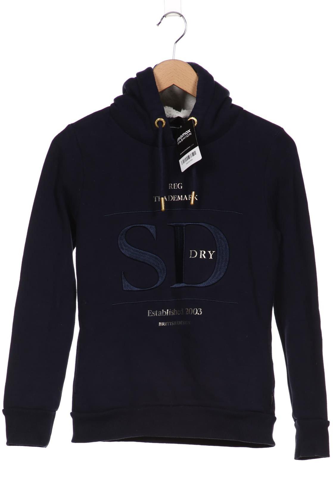 

Superdry Damen Kapuzenpullover, marineblau