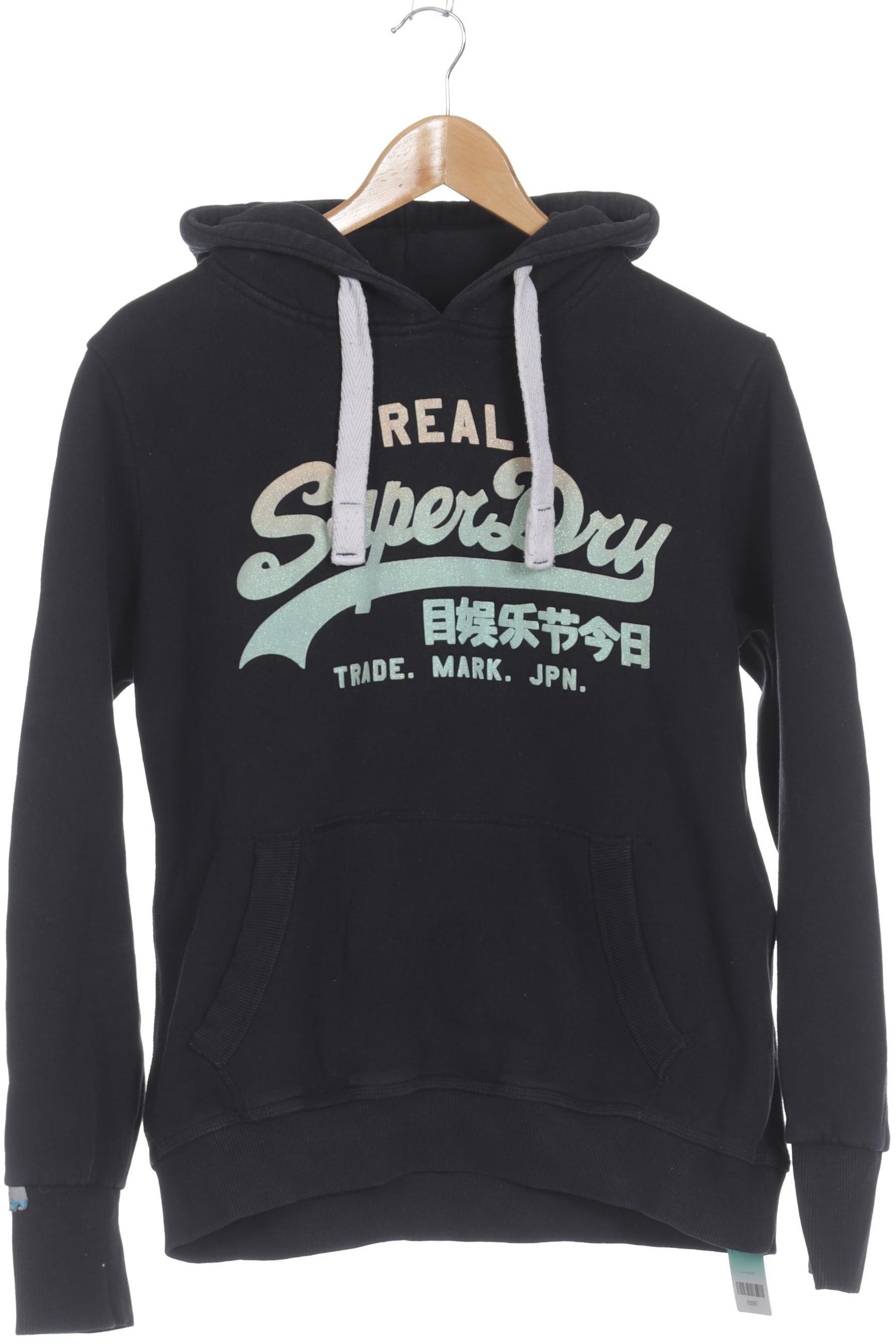 

Superdry Damen Kapuzenpullover, blau, Gr.