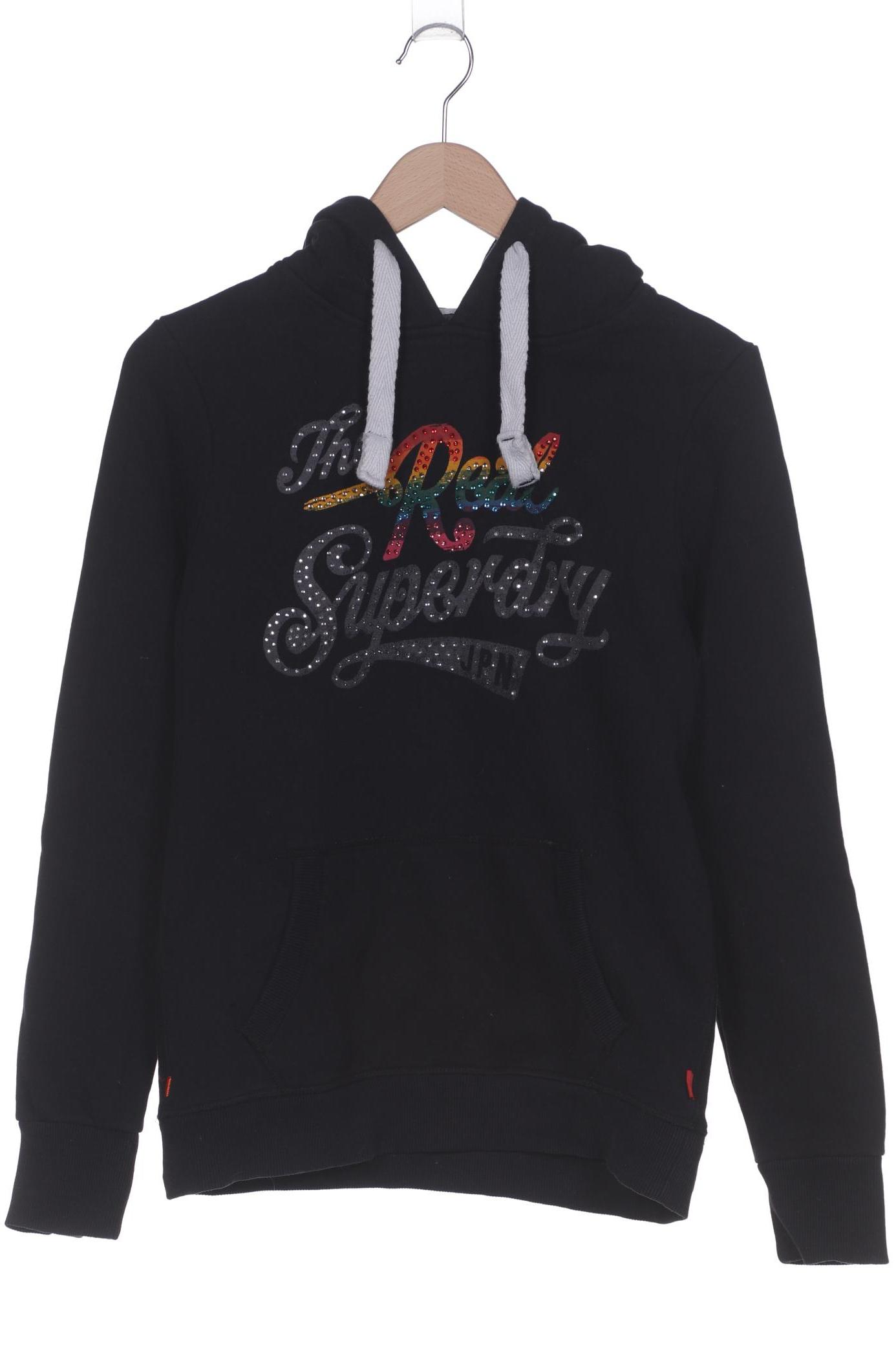 

Superdry Damen Kapuzenpullover, schwarz, Gr. 38