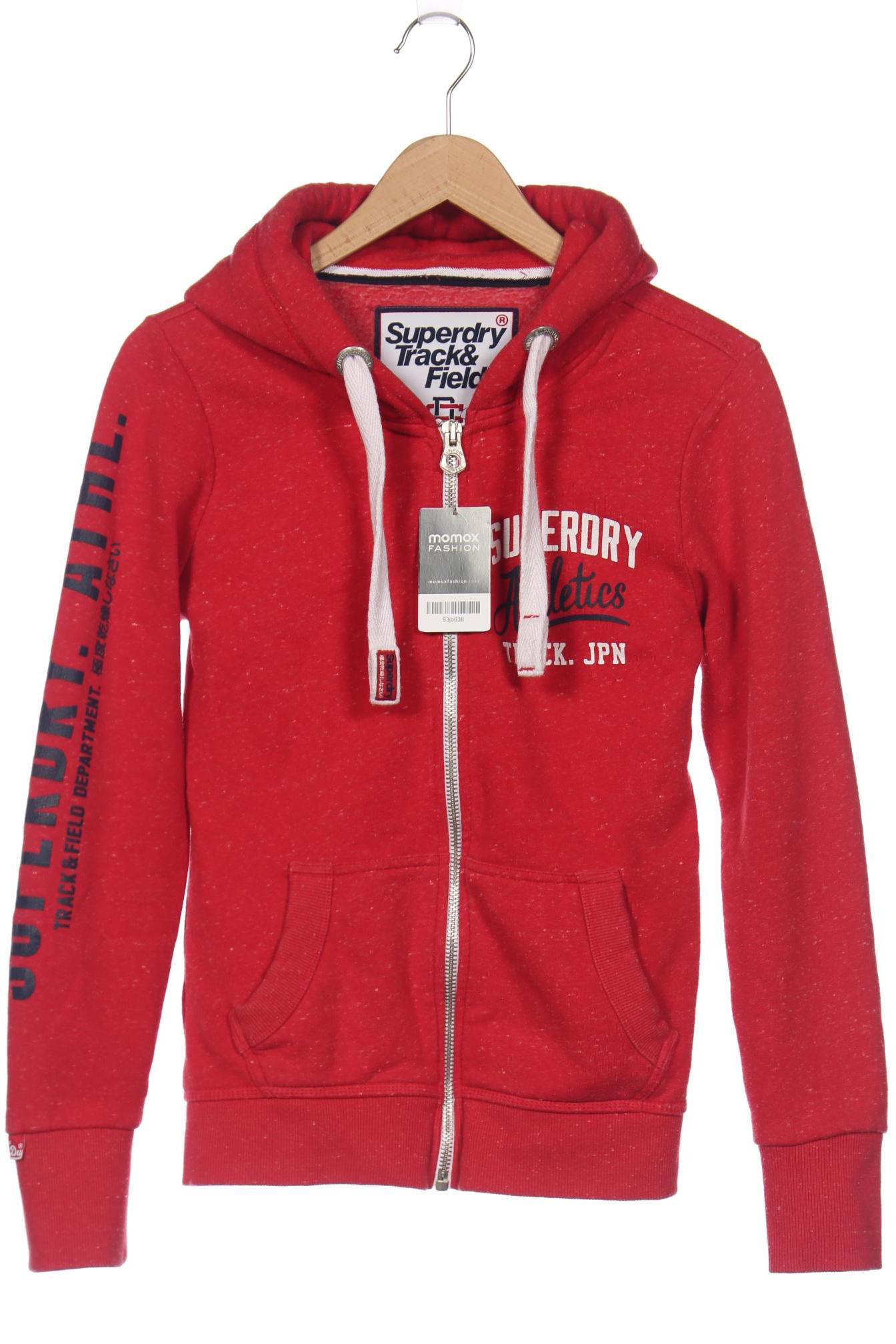 

Superdry Damen Kapuzenpullover, rot