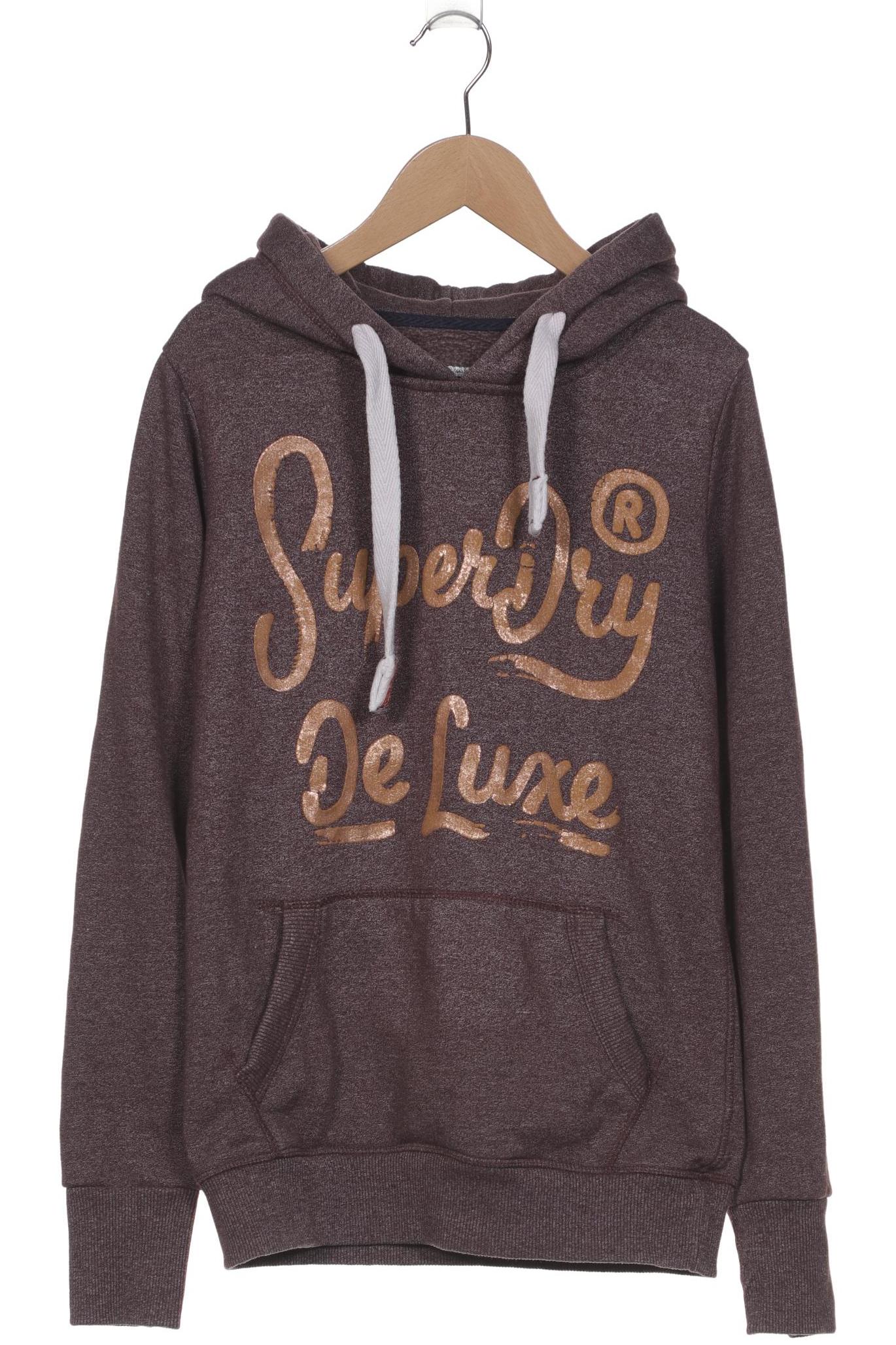 

Superdry Damen Kapuzenpullover, bordeaux, Gr. 36