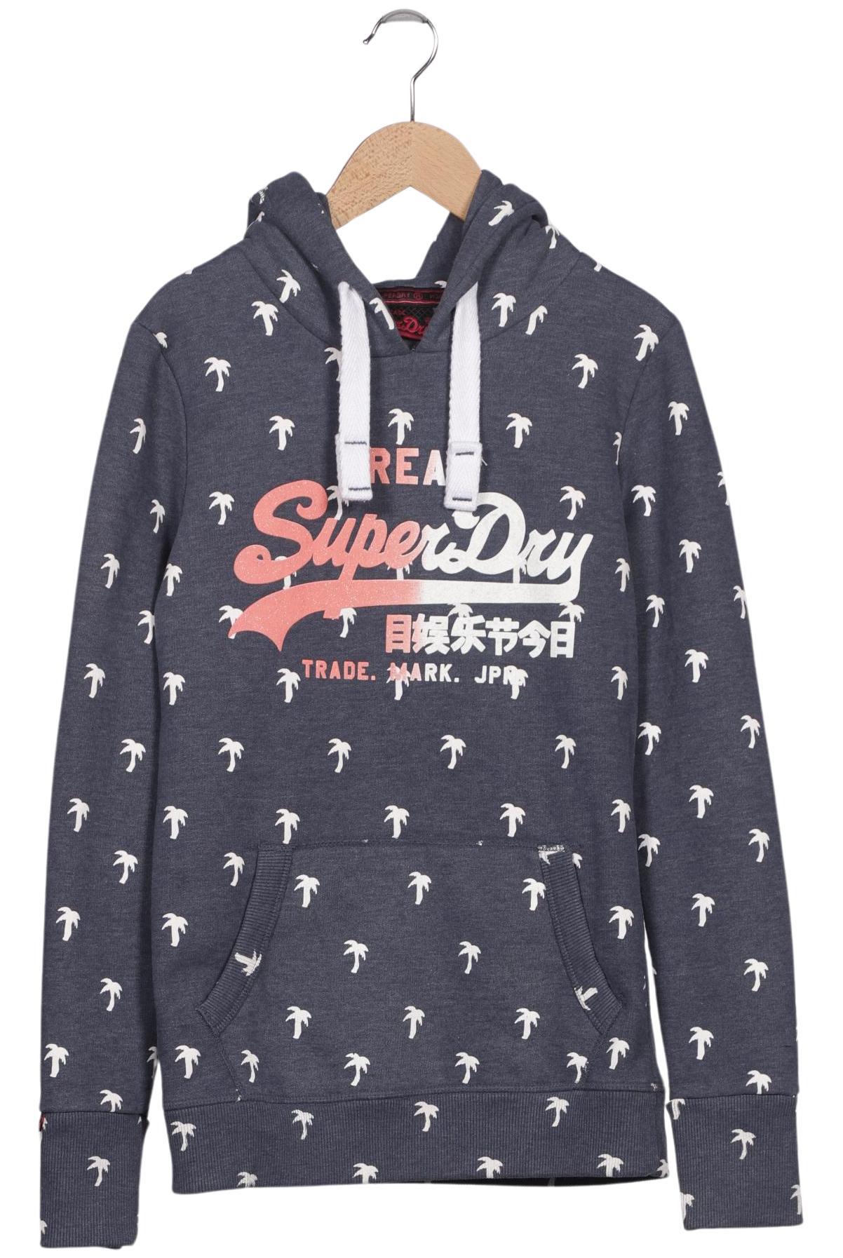 

Superdry Damen Kapuzenpullover, marineblau, Gr. 34