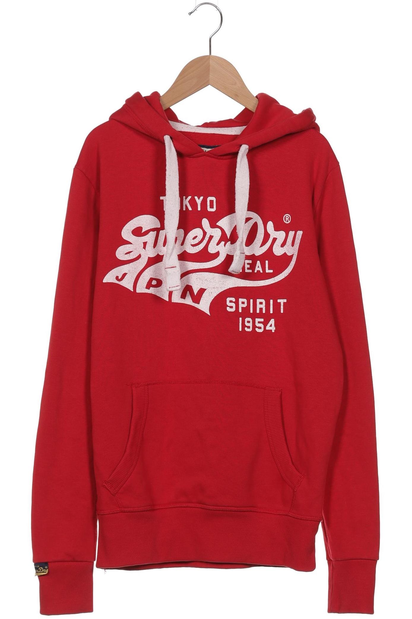 

Superdry Damen Kapuzenpullover, rot, Gr. 38