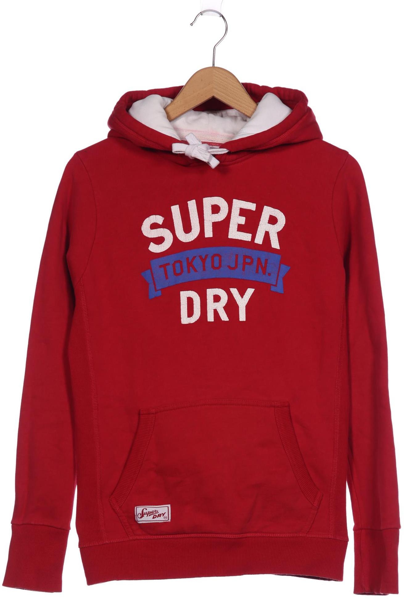 

Superdry Damen Kapuzenpullover, rot, Gr. 42