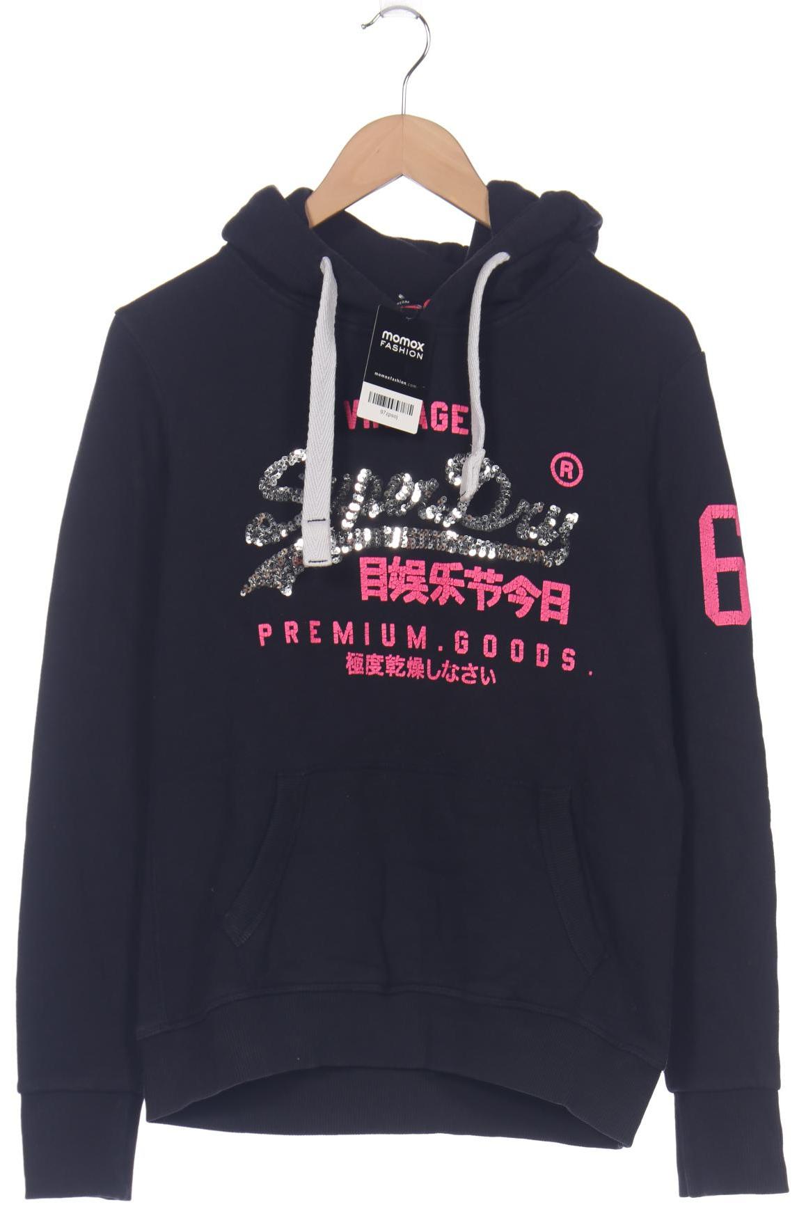 

Superdry Damen Kapuzenpullover, schwarz, Gr. 38