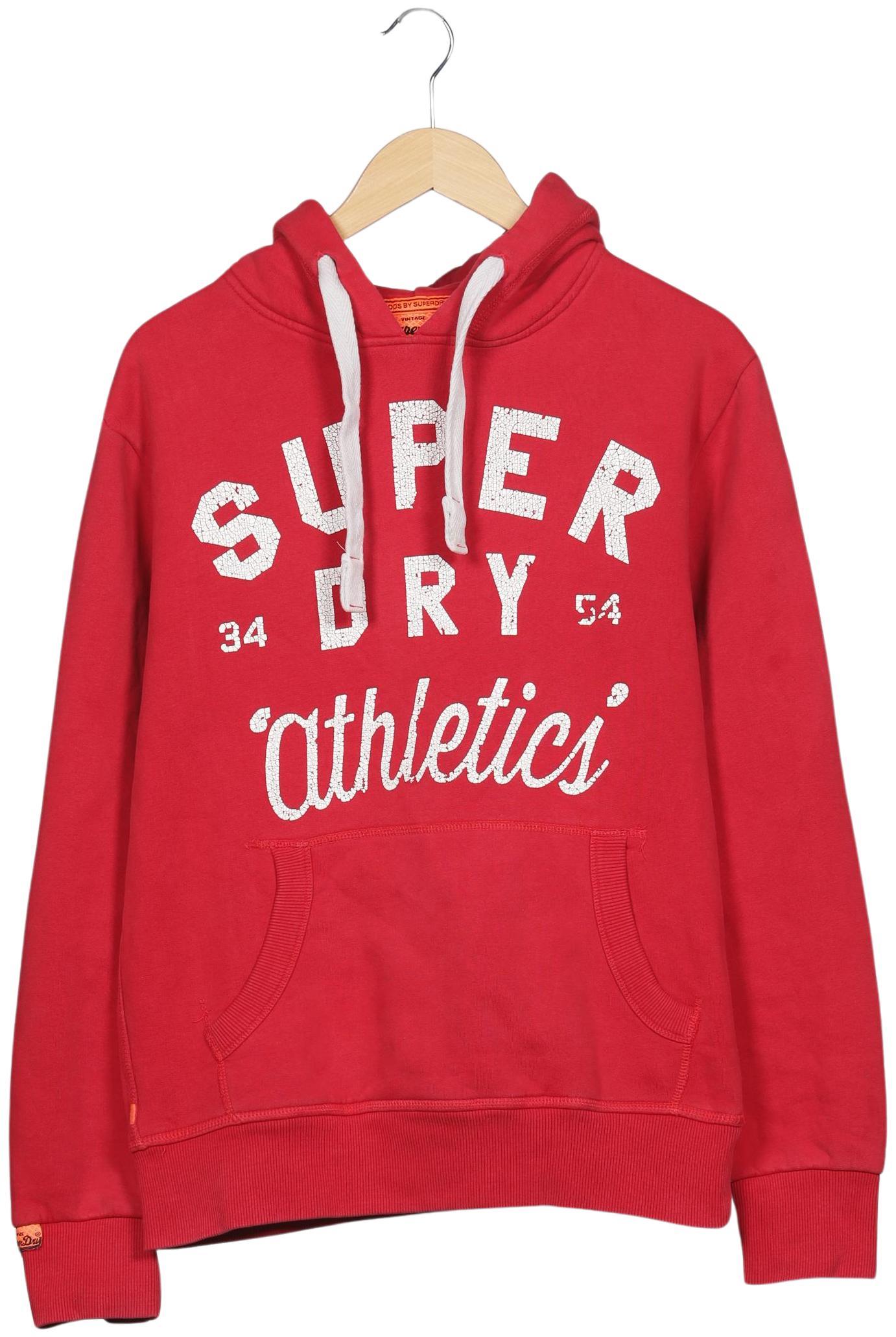 

Superdry Damen Kapuzenpullover, rot, Gr. 38