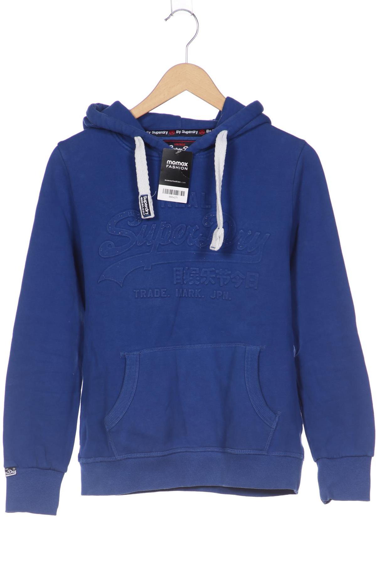 

Superdry Damen Kapuzenpullover, blau