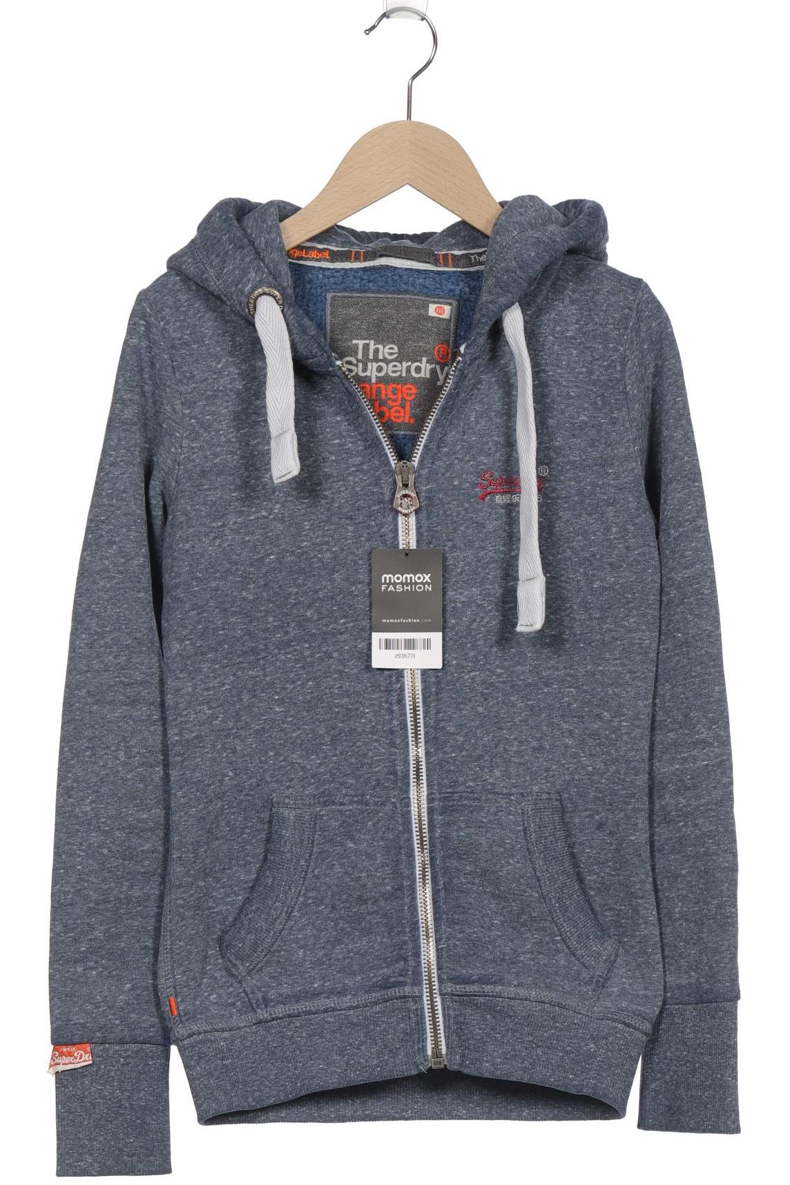 

Superdry Damen Kapuzenpullover, blau