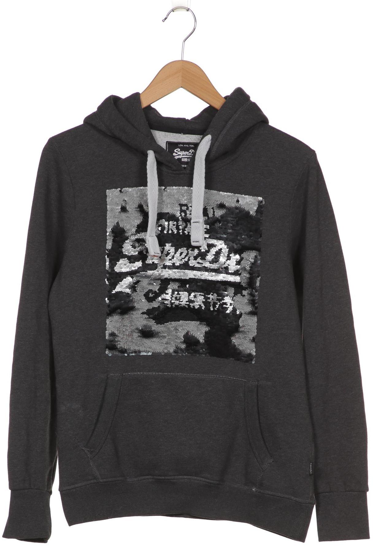 

Superdry Damen Kapuzenpullover, grau