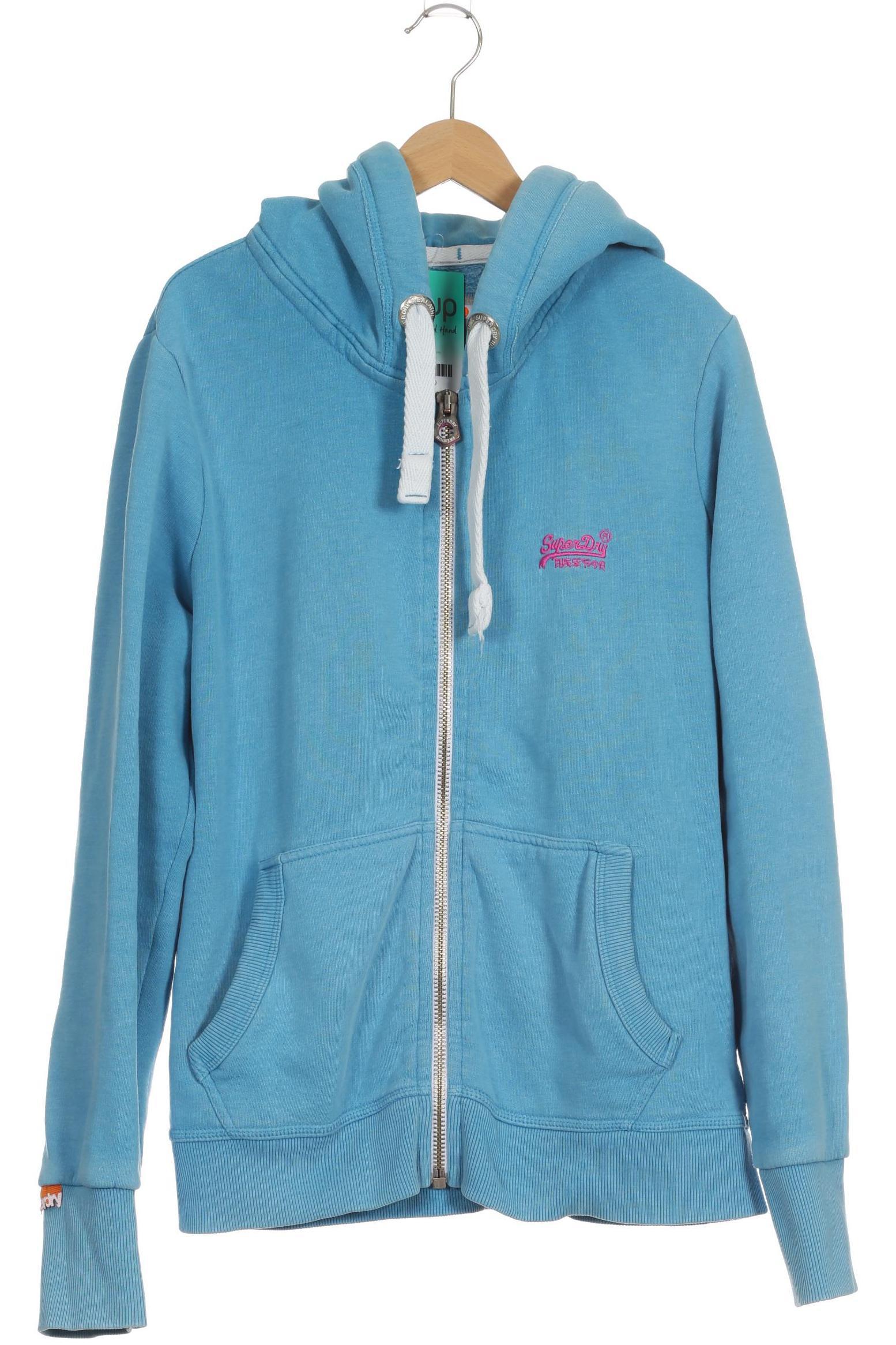 

Superdry Damen Kapuzenpullover, blau, Gr.
