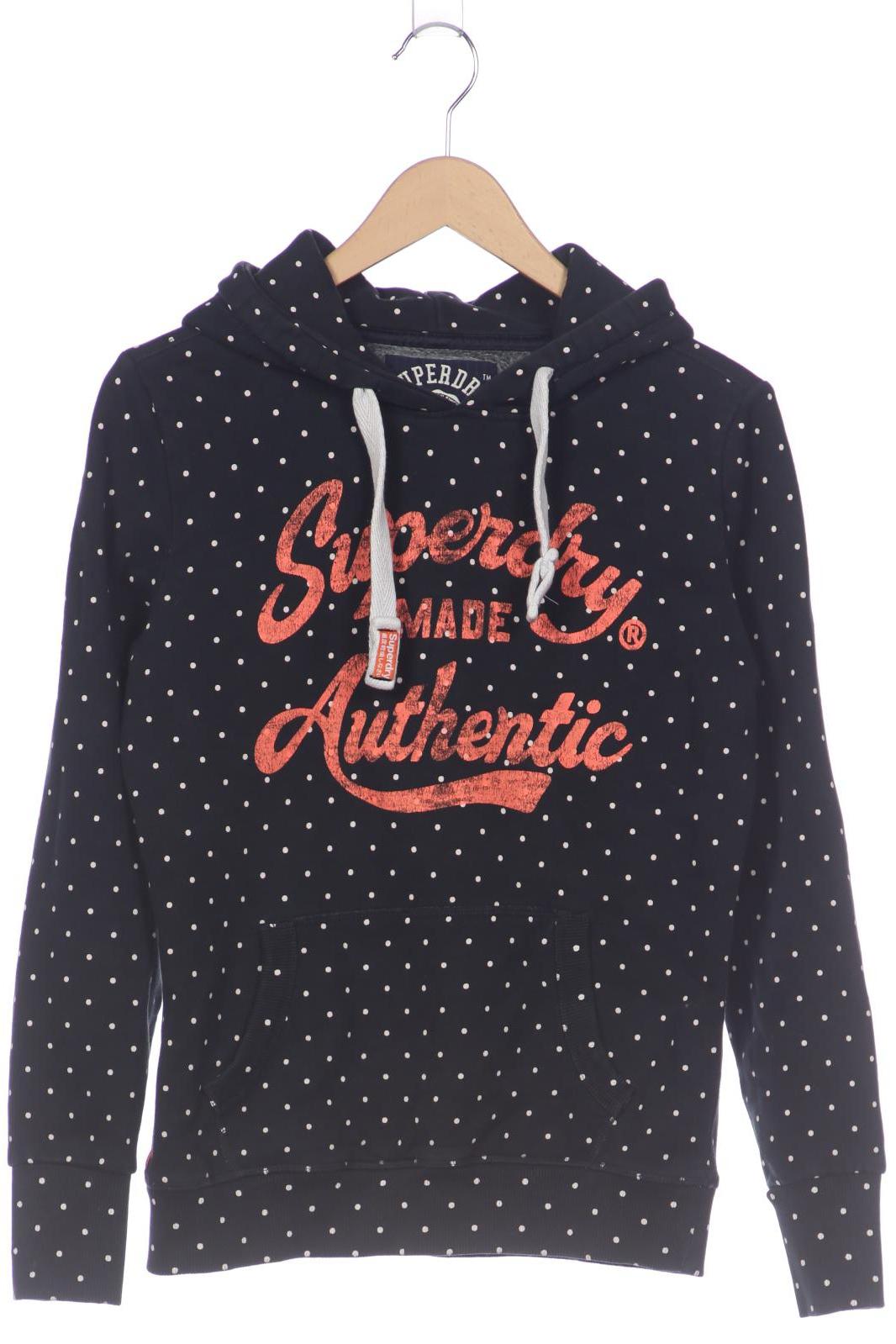 

Superdry Damen Kapuzenpullover, schwarz, Gr. 38