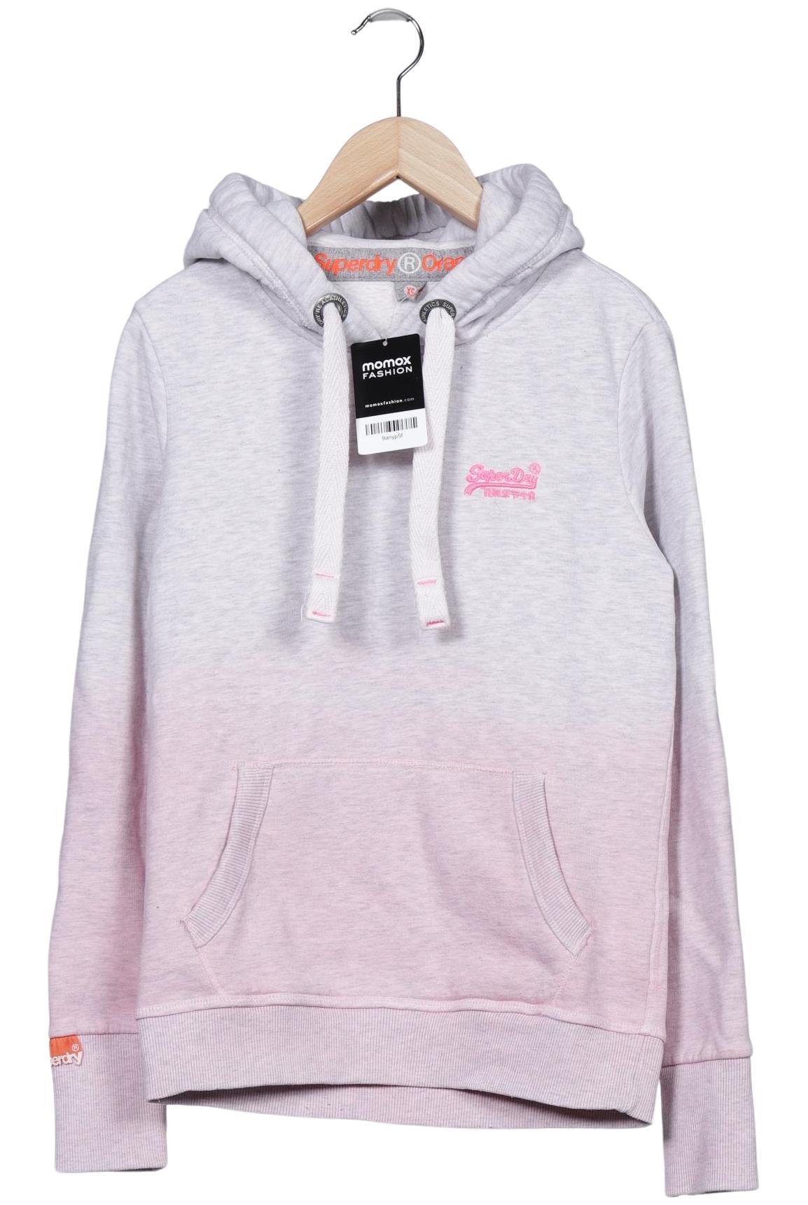 

Superdry Damen Kapuzenpullover, grau, Gr. 34