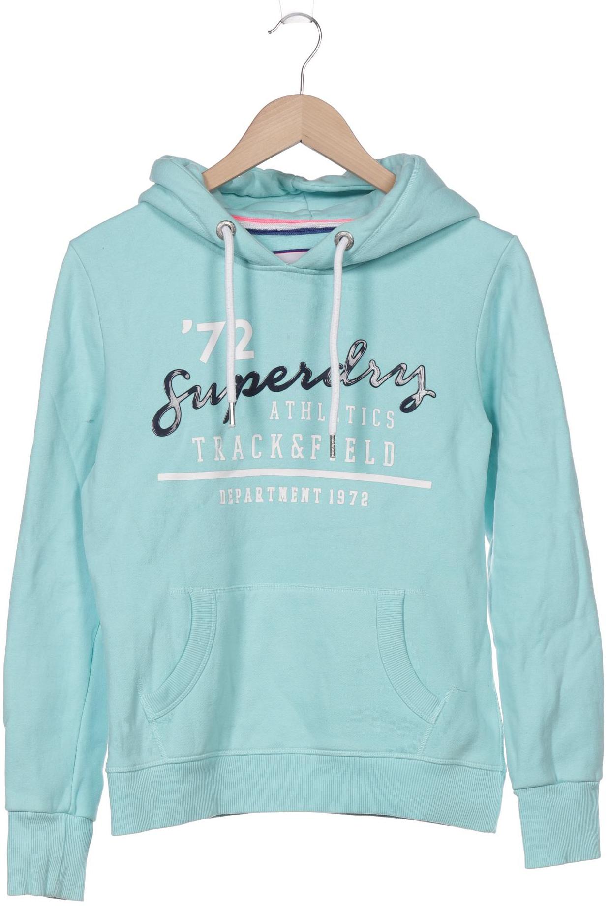 

Superdry Damen Kapuzenpullover, hellblau, Gr. 38