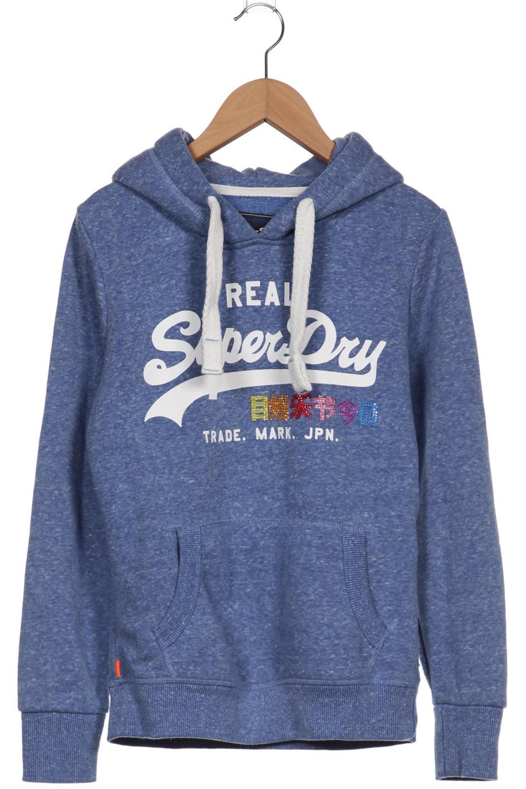 

Superdry Damen Kapuzenpullover, blau