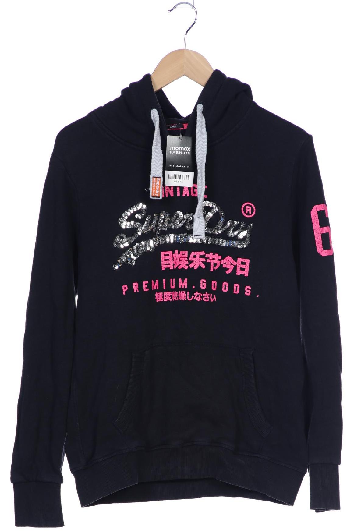 

Superdry Damen Kapuzenpullover, schwarz, Gr. 42