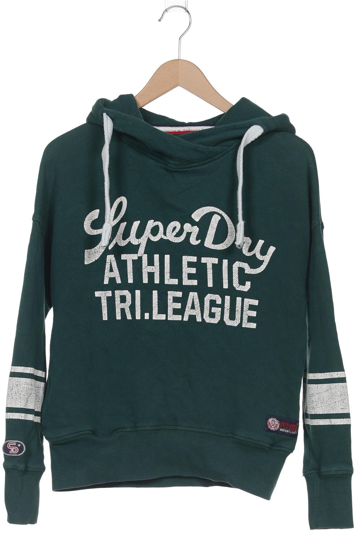 

Superdry Damen Kapuzenpullover, grün, Gr. 36
