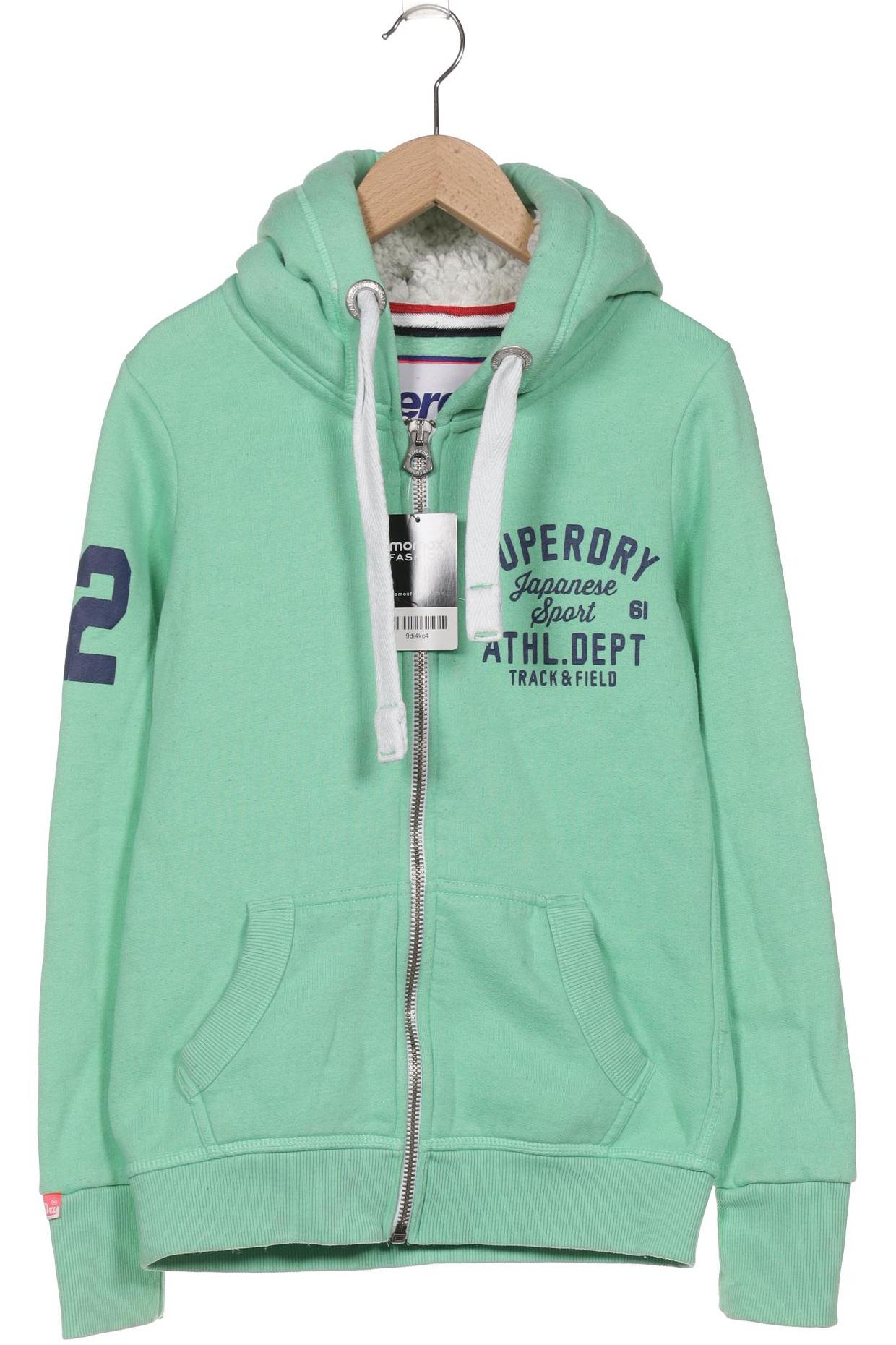 

Superdry Damen Kapuzenpullover, hellgrün, Gr. 34