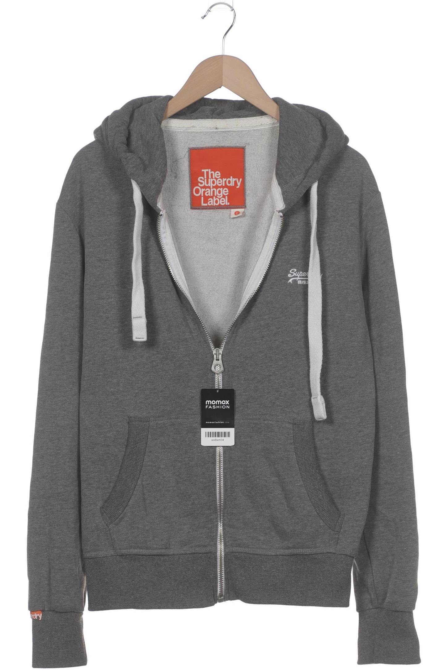 

Superdry Damen Kapuzenpullover, grau, Gr. 42