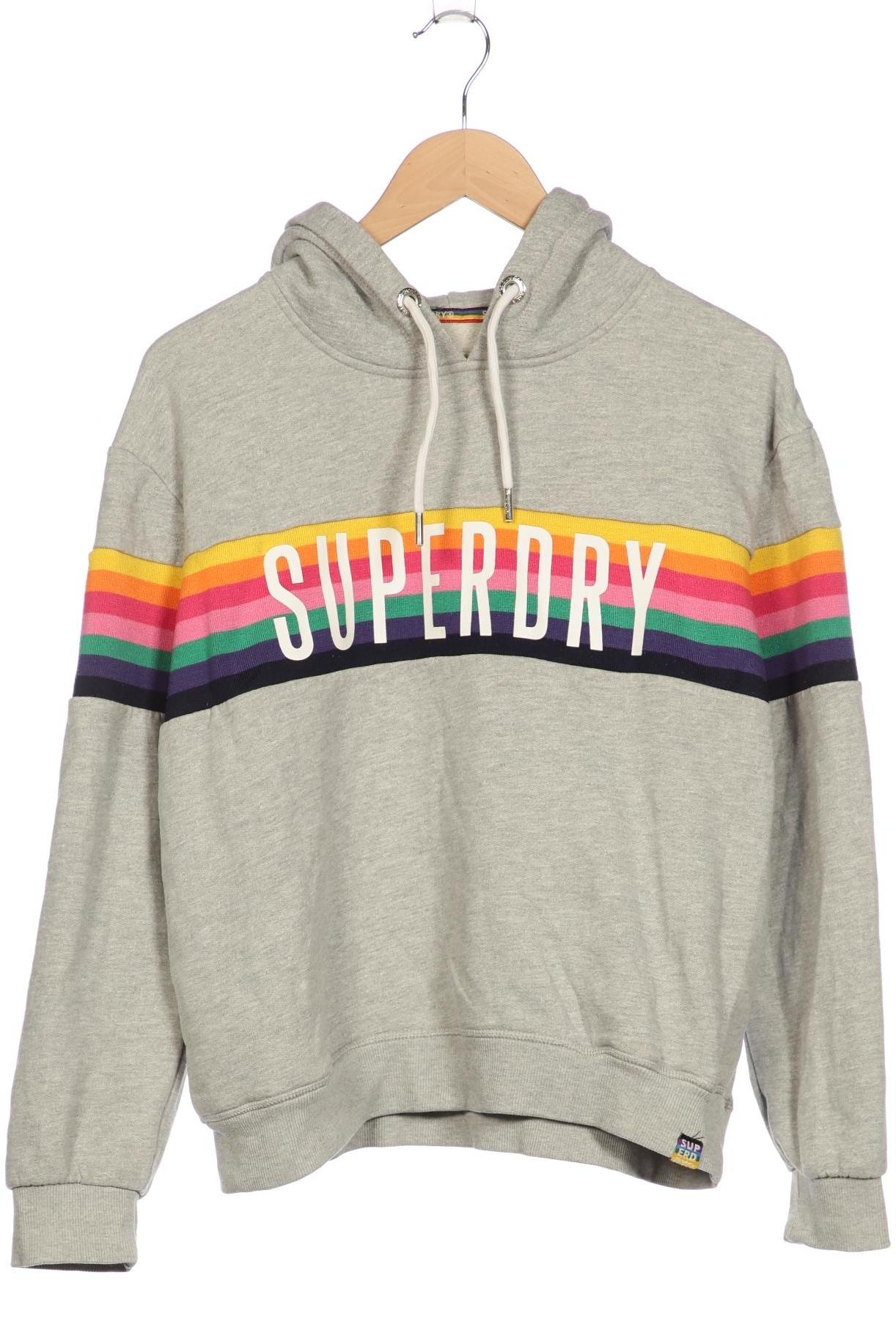 

Superdry Damen Kapuzenpullover, grau, Gr. 40