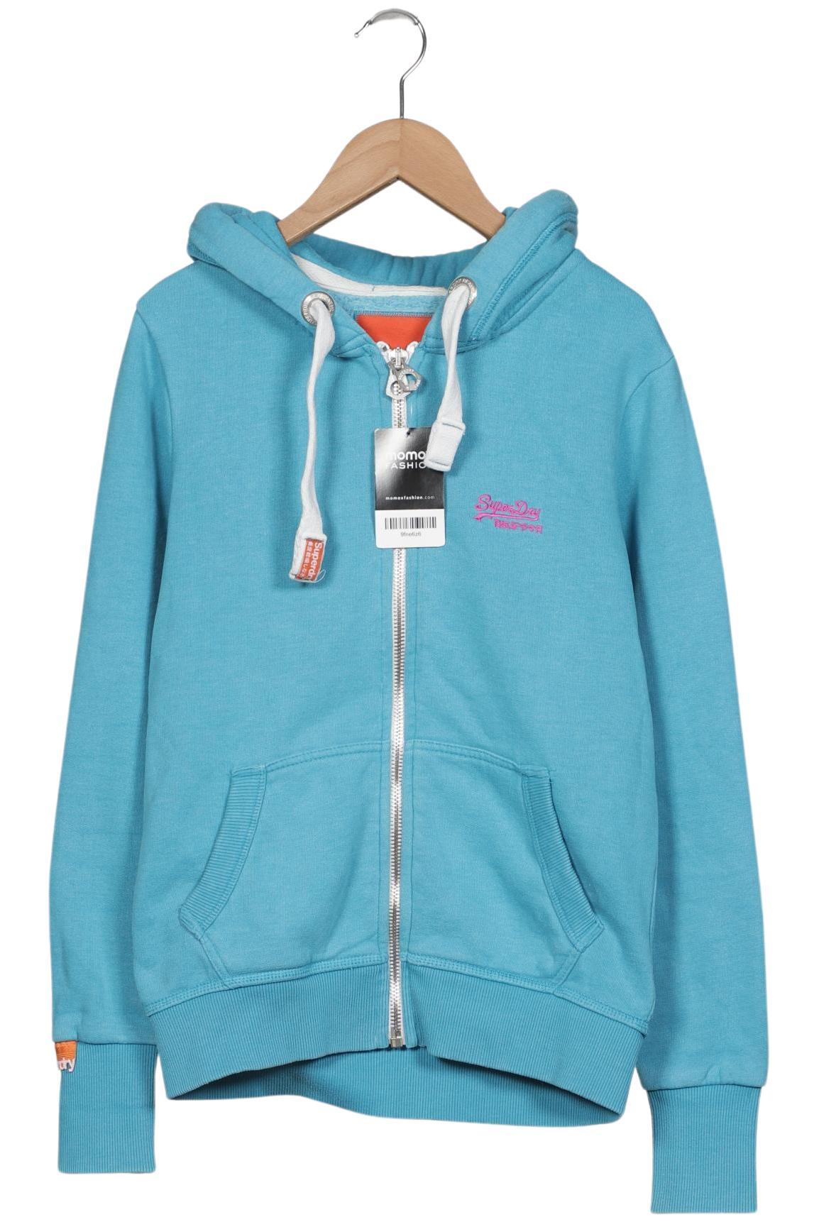 

Superdry Damen Kapuzenpullover, hellblau, Gr. 36