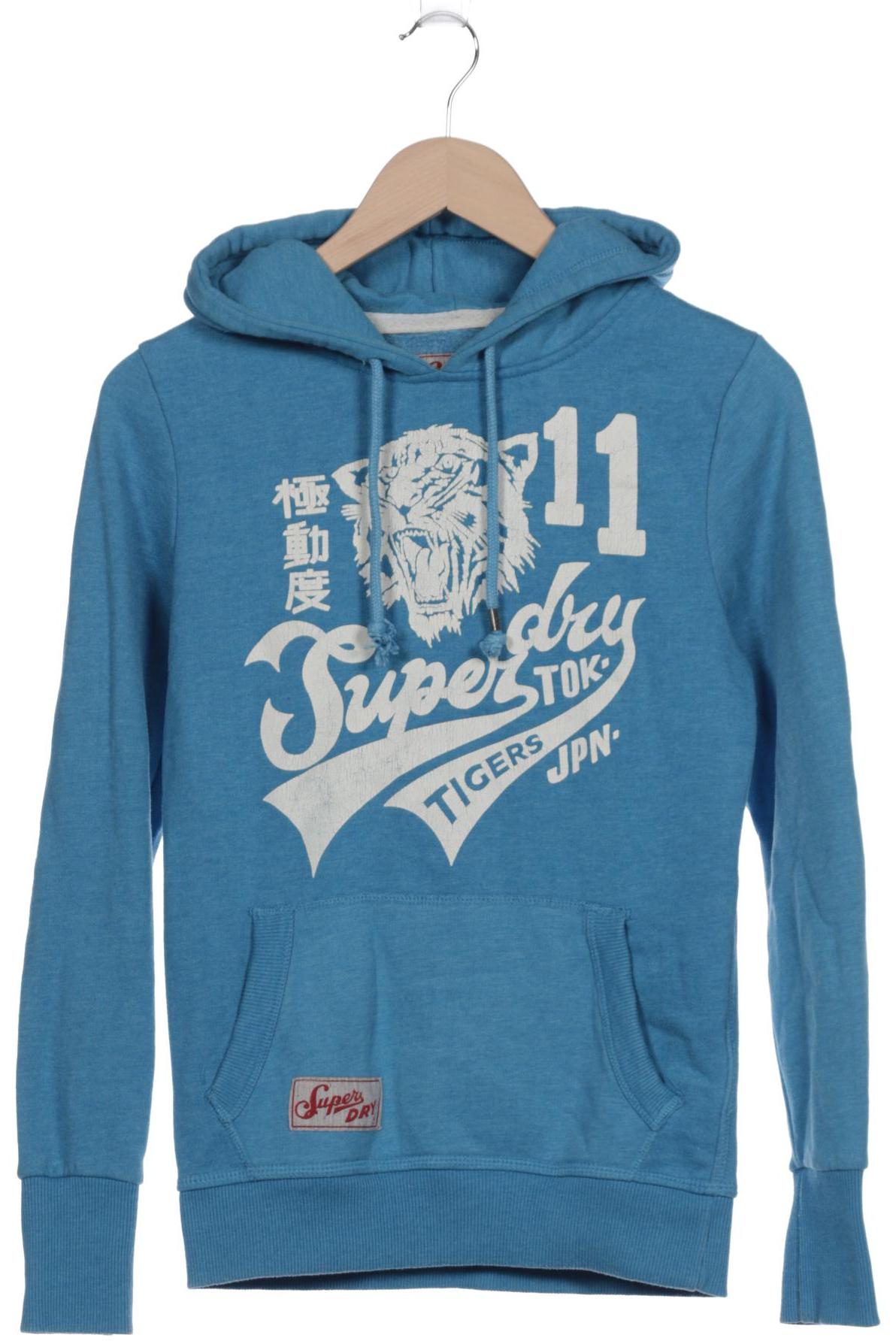 

Superdry Damen Kapuzenpullover, blau