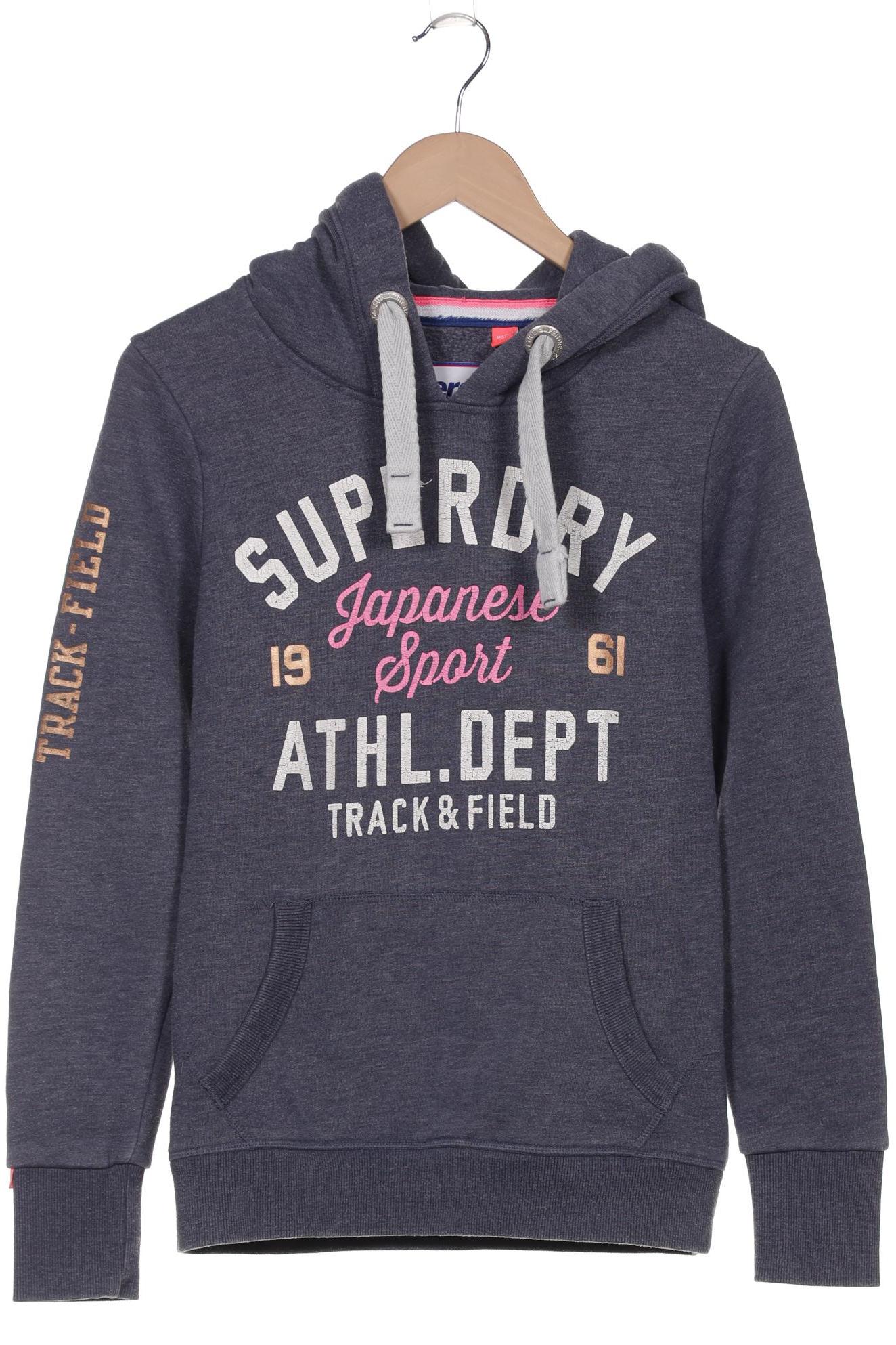 

Superdry Damen Kapuzenpullover, blau, Gr. 36
