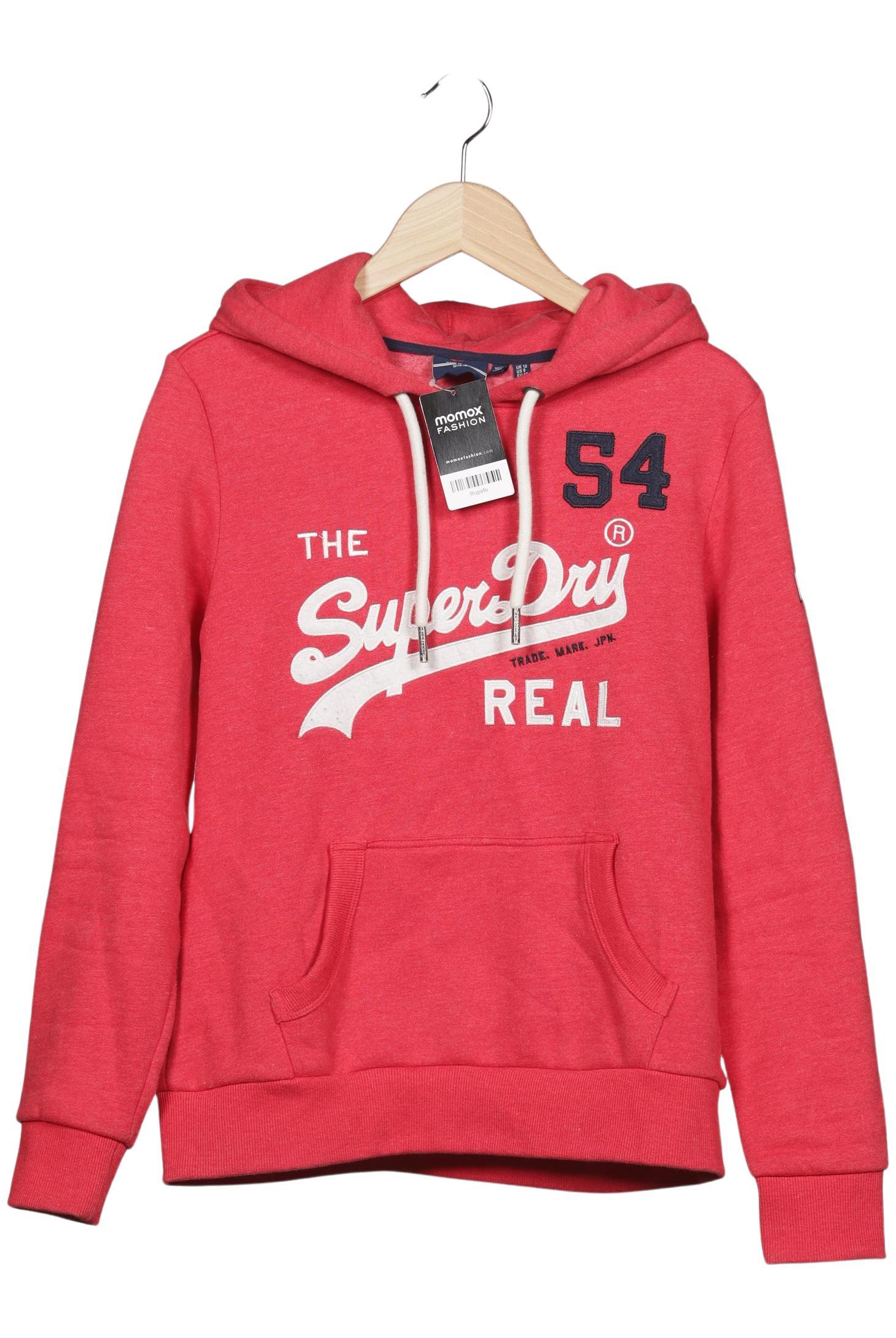 

Superdry Damen Kapuzenpullover, rot, Gr. 40