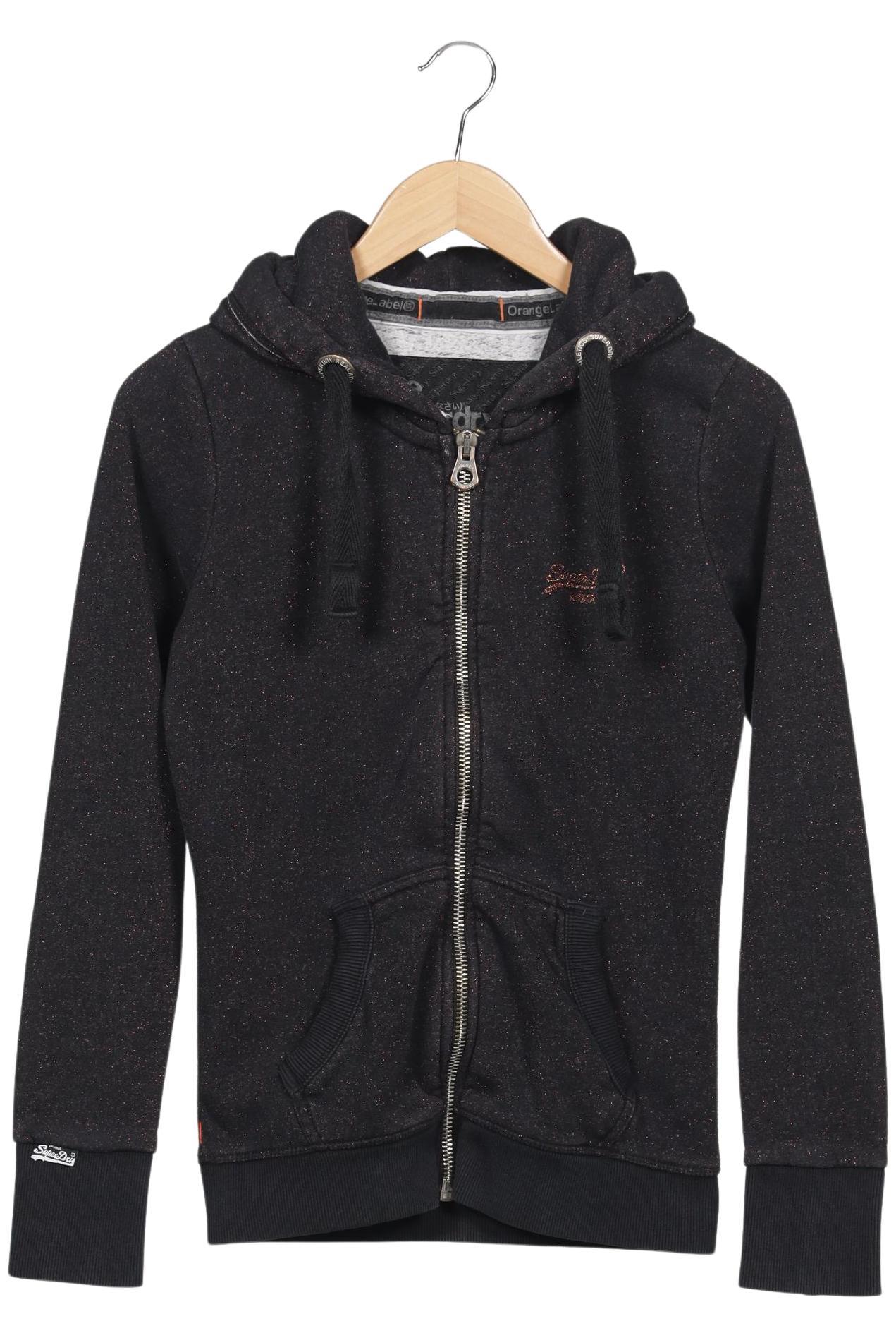 

Superdry Damen Kapuzenpullover, grau, Gr. 34