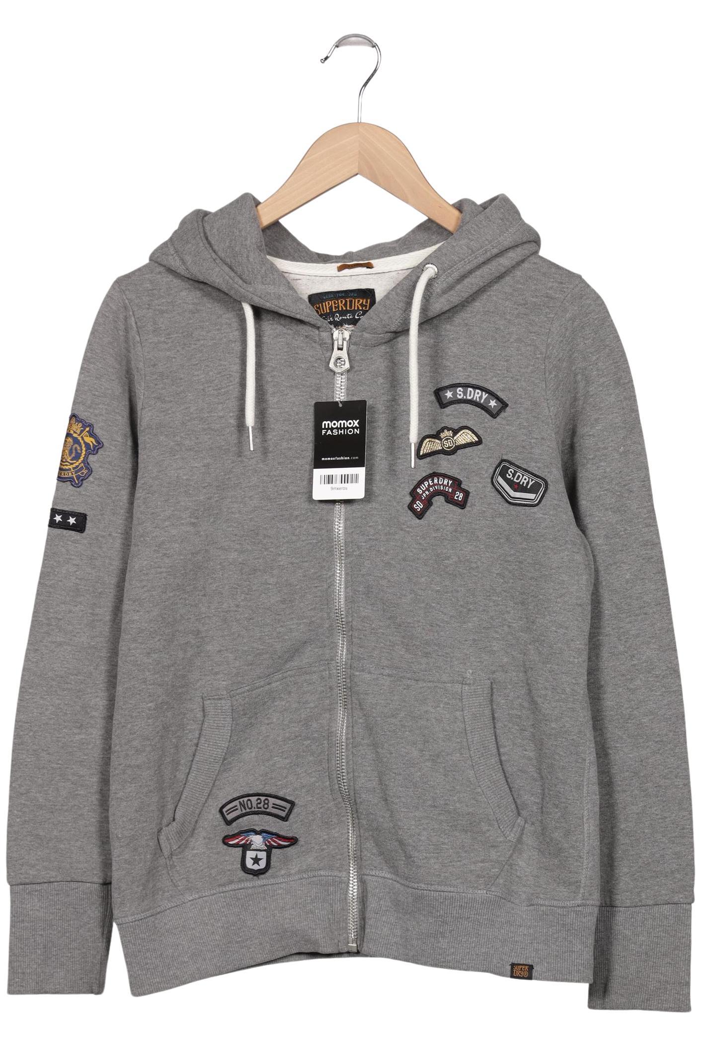 

Superdry Damen Kapuzenpullover, grau, Gr. 44